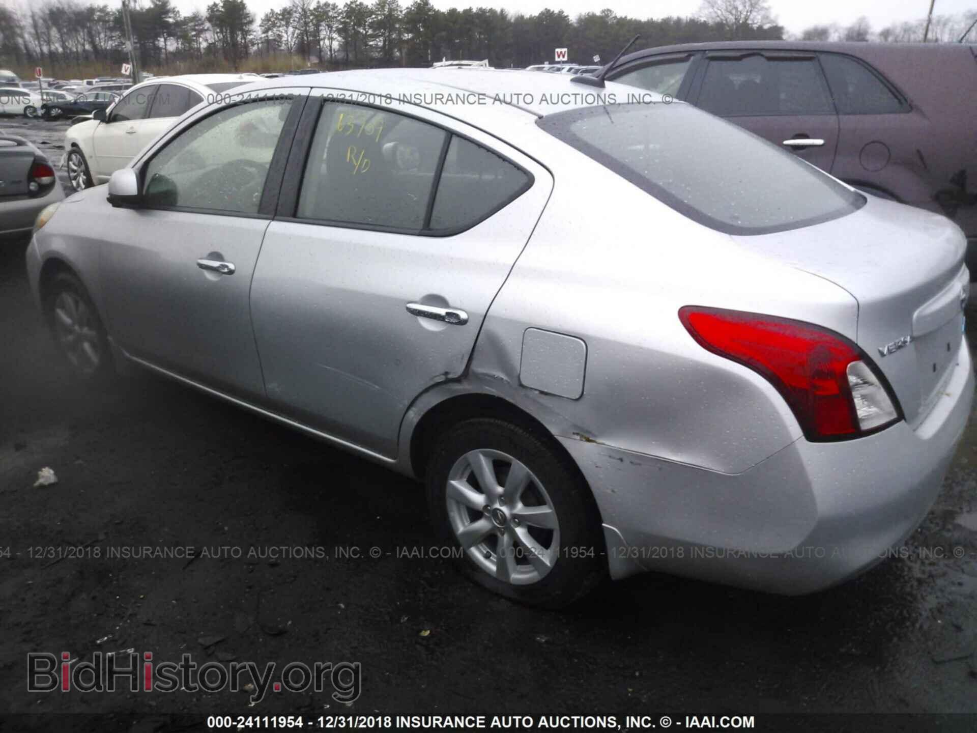 2012 NISSAN VERSA - VIN: 3N1CN7AP2CL944962 - Фото 3