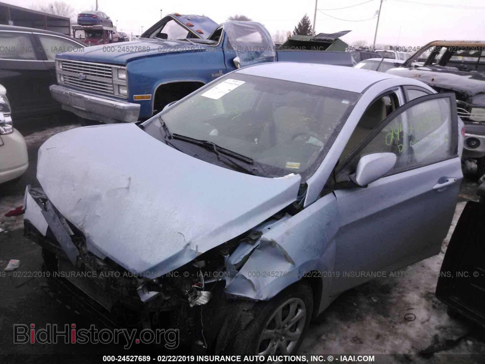 2012 HYUNDAI ACCENT - VIN: KMHCT4AEXCU101934 - Фото 2