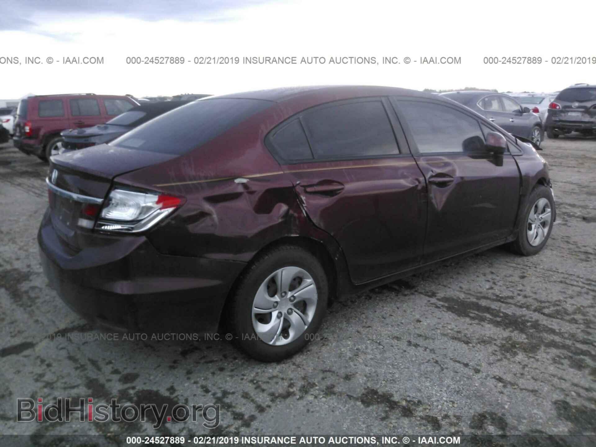 2013 HONDA CIVIC - VIN: 2HGFB2F56DH540247 - Фото 4