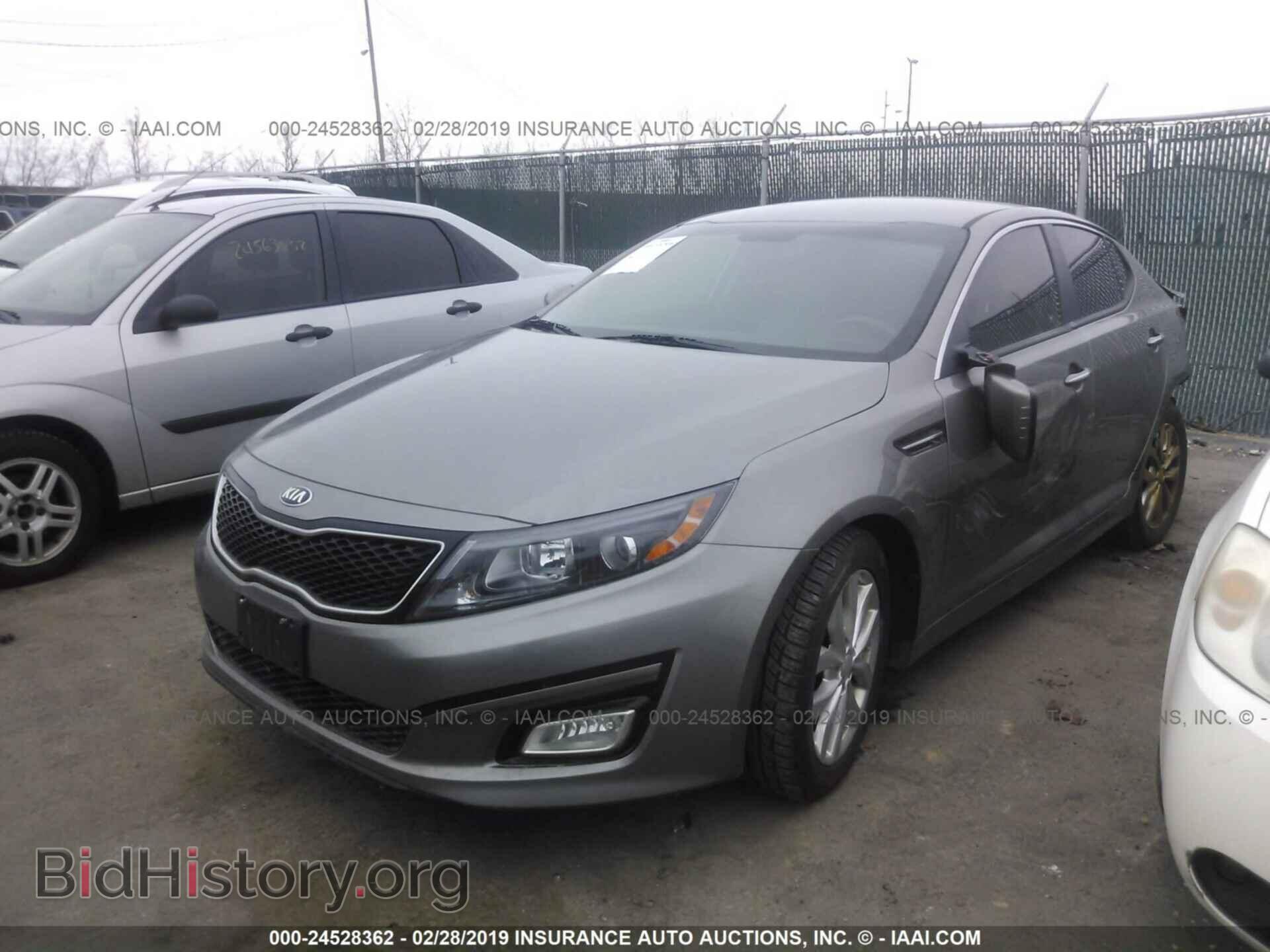 2014 KIA OPTIMA - VIN: 5XXGN4A79EG331393 - Фото 2
