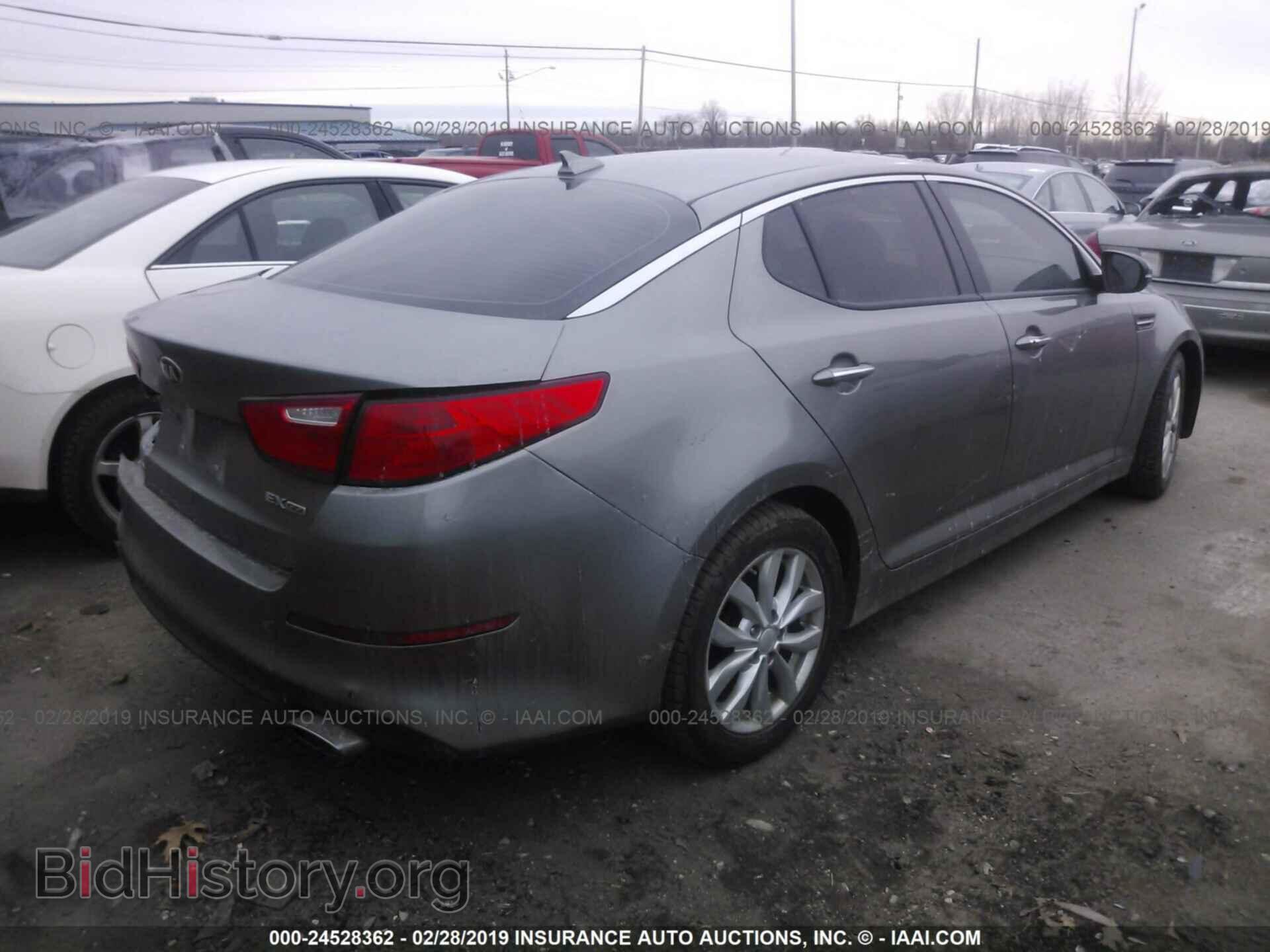 2014 KIA OPTIMA - VIN: 5XXGN4A79EG331393 - Фото 4