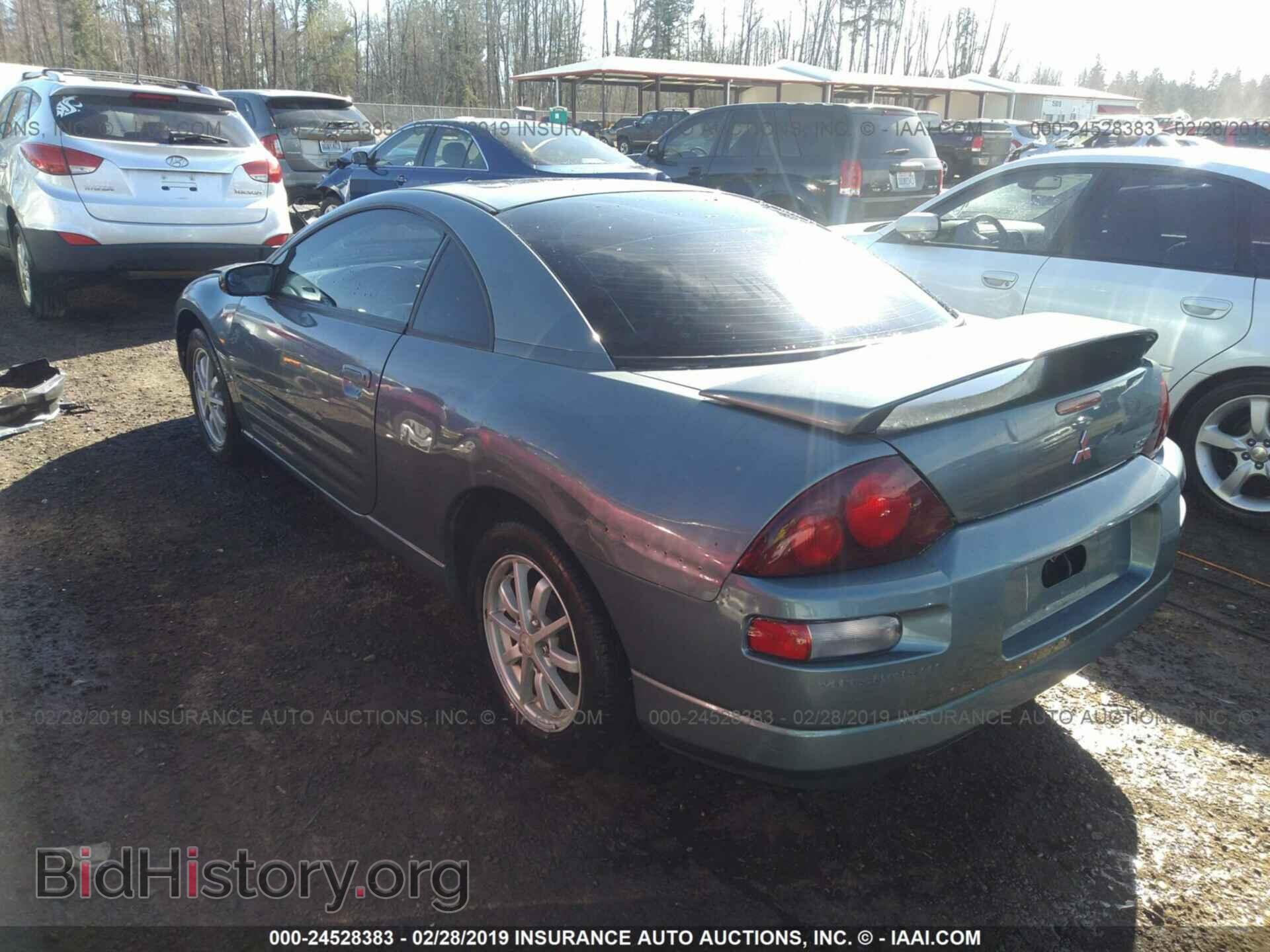 2001 MITSUBISHI ECLIPSE - VIN: 4A3AC44G01E131165 - Фото 3