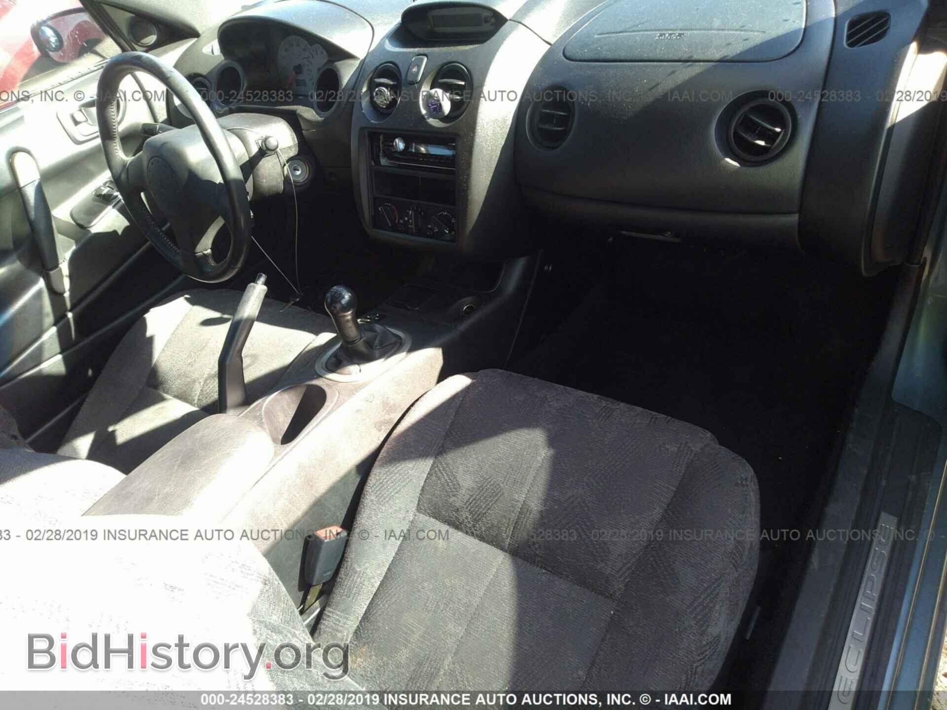 2001 MITSUBISHI ECLIPSE - VIN: 4A3AC44G01E131165 - Фото 5