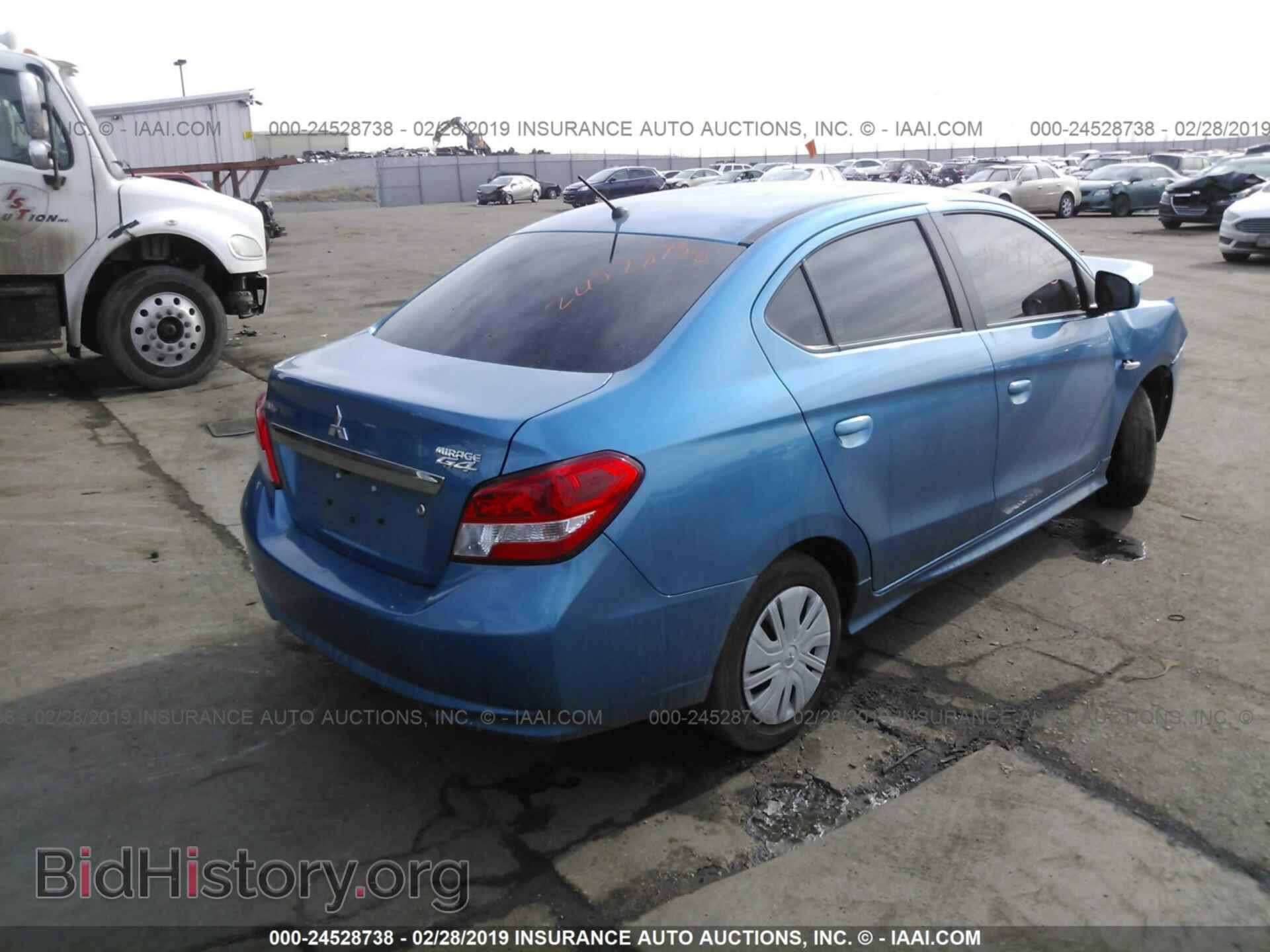 2019 MITSUBISHI MIRAGE - VIN: ML32F3FJ5KHF04014 - Фото 4