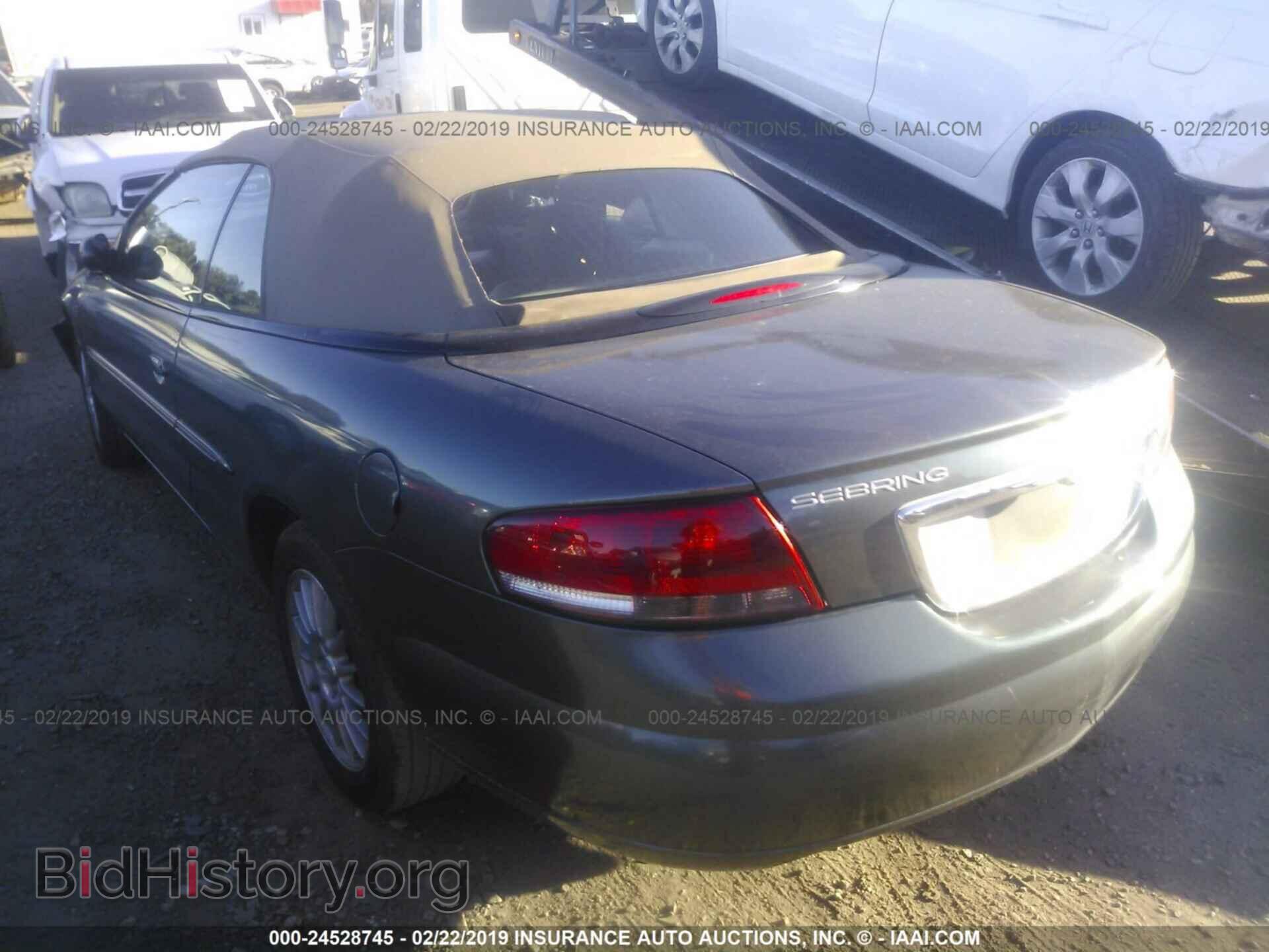 2004 CHRYSLER SEBRING - VIN: 1C3EL55R14N214400 - Фото 3