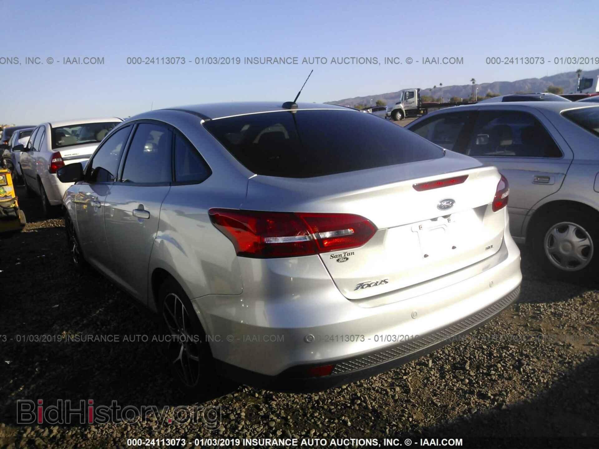 2018 FORD FOCUS - VIN: 1FADP3H2XJL205397 - Фото 3