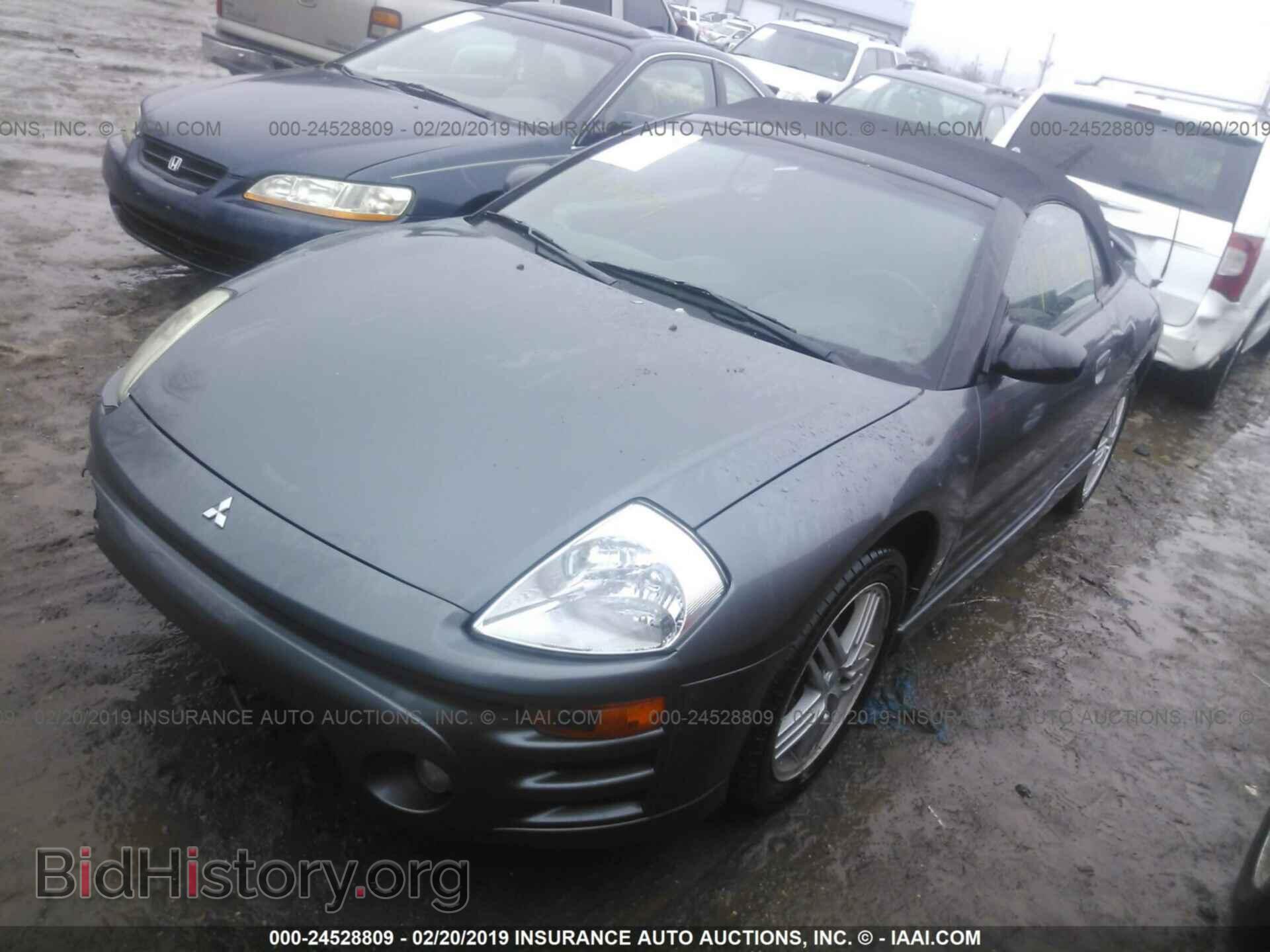 2005 MITSUBISHI ECLIPSE - VIN: 4A3AE55H35E007646 - Фото 2