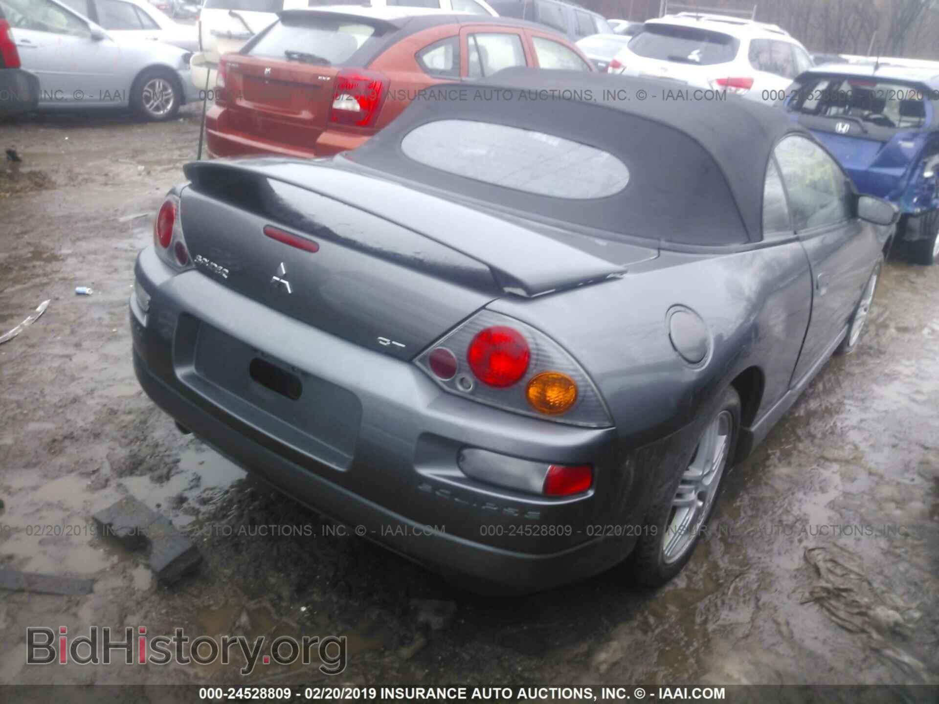 2005 MITSUBISHI ECLIPSE - VIN: 4A3AE55H35E007646 - Фото 4