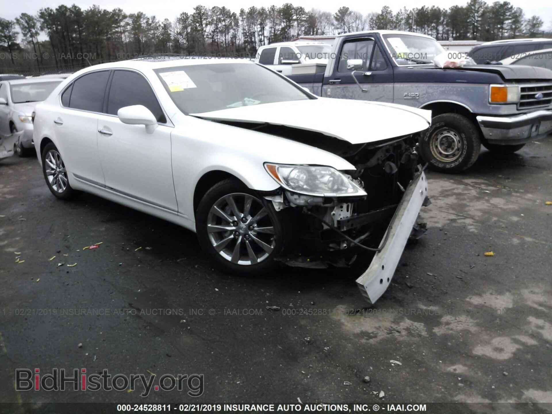 Photo JTHGL46F385023049 - LEXUS LS 2008