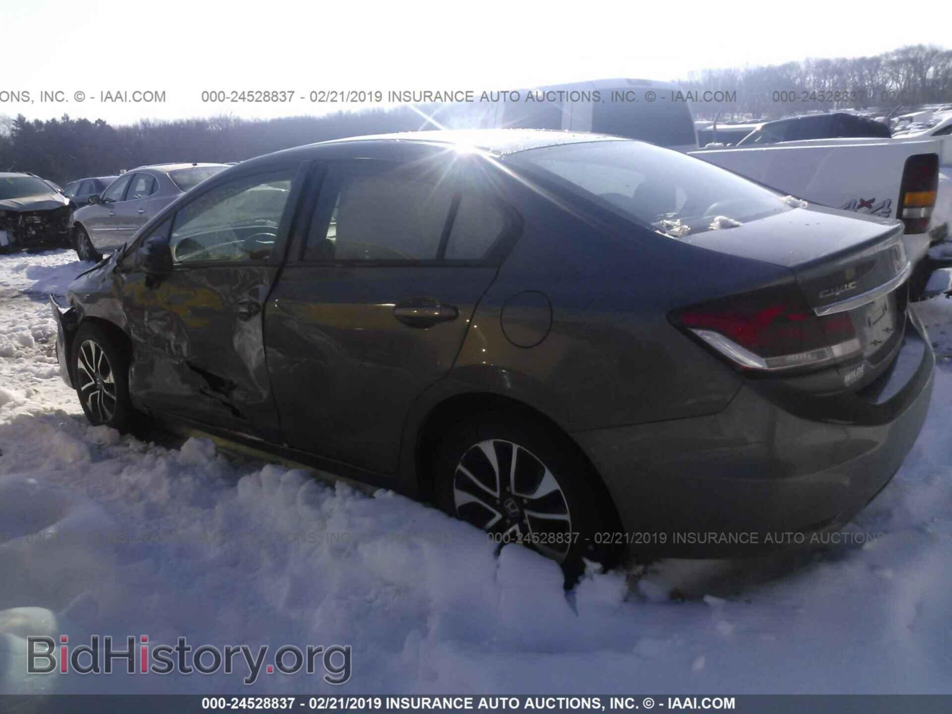 2013 HONDA CIVIC - VIN: 19XFB2F93DE079568 - Фото 3