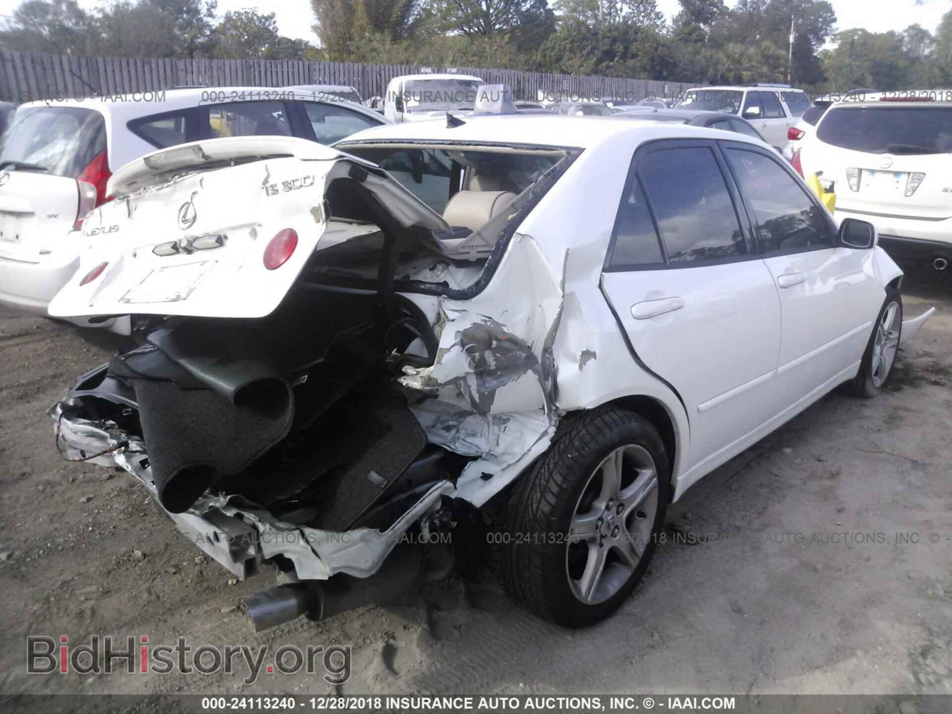 2002 LEXUS IS - VIN: JTHBD192620058557 - Фото 4
