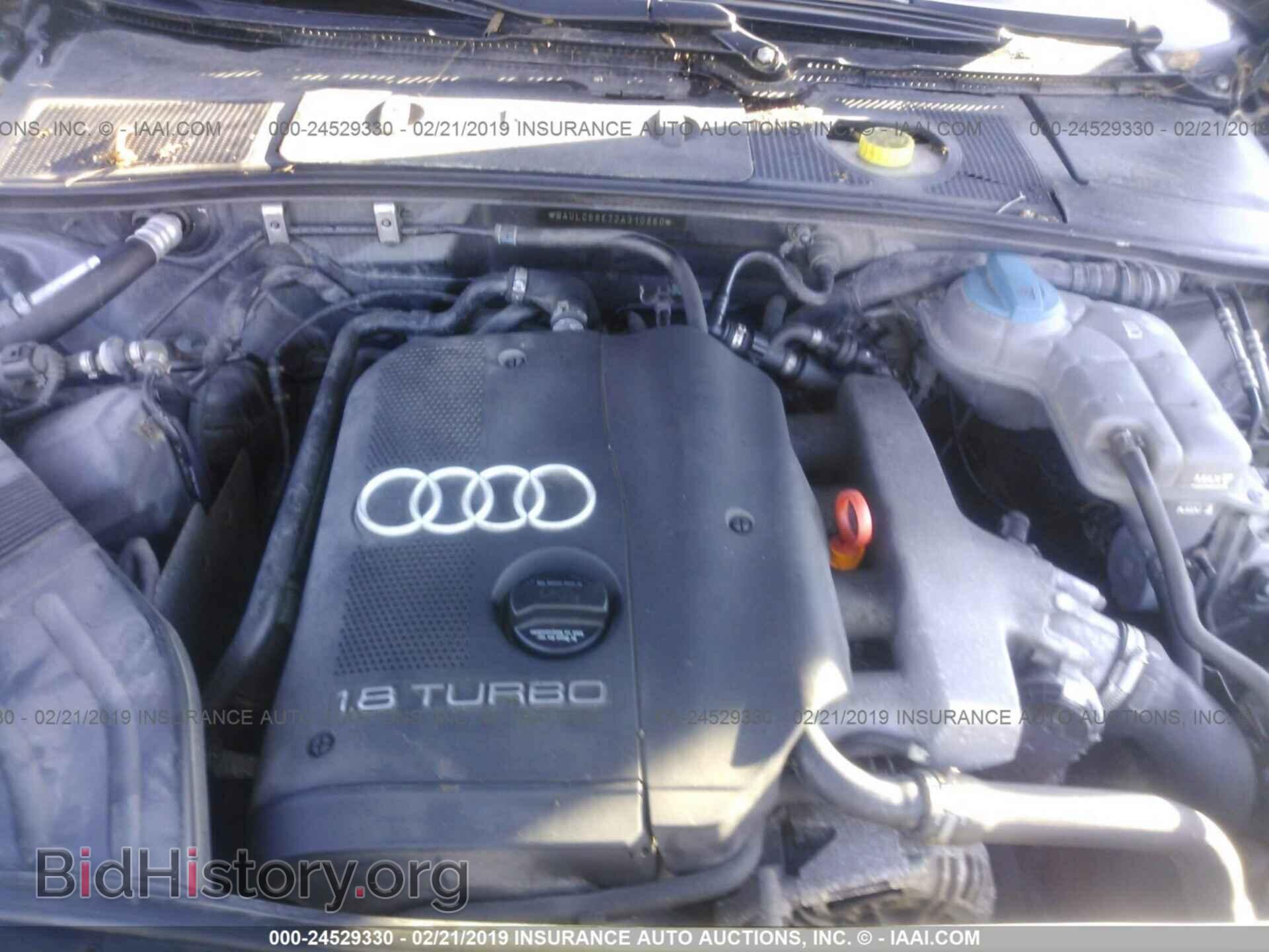 2002 AUDI A4 - VIN: WAULC68E72A310860 - Photo 10