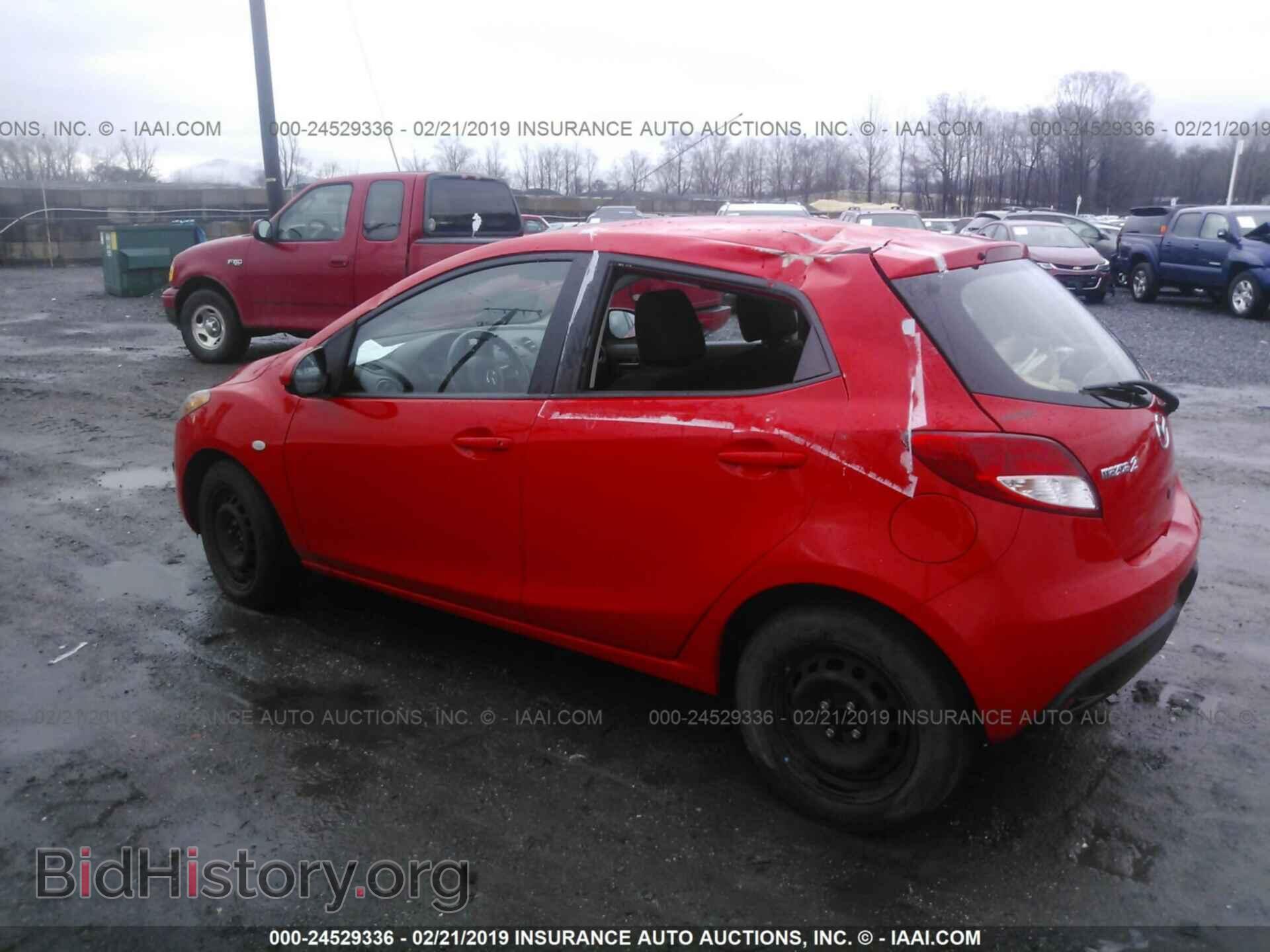 2014 MAZDA MAZDA2 - VIN: JM1DE1KY7E0187532 - Фото 3