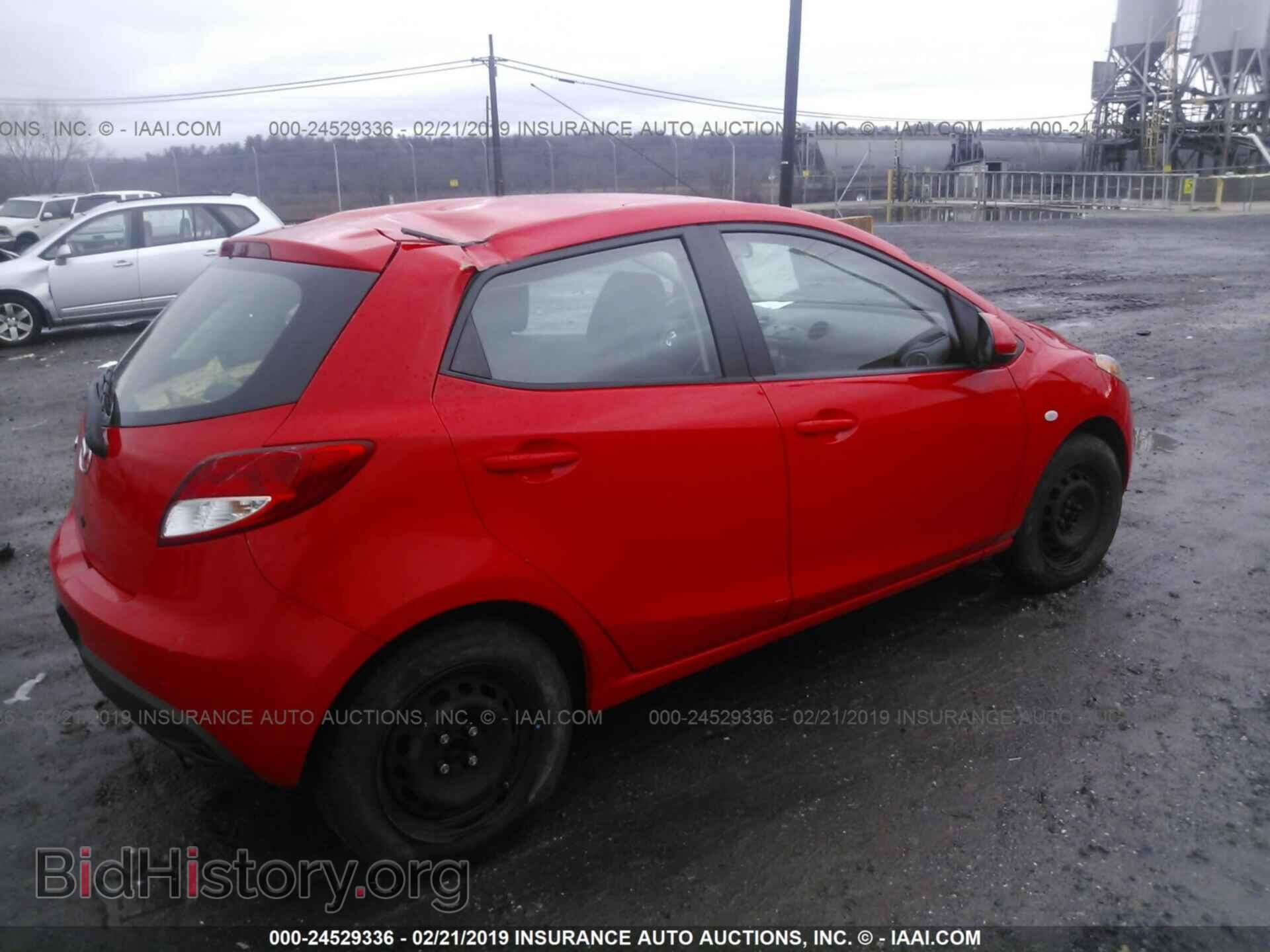 2014 MAZDA MAZDA2 - VIN: JM1DE1KY7E0187532 - Фото 4