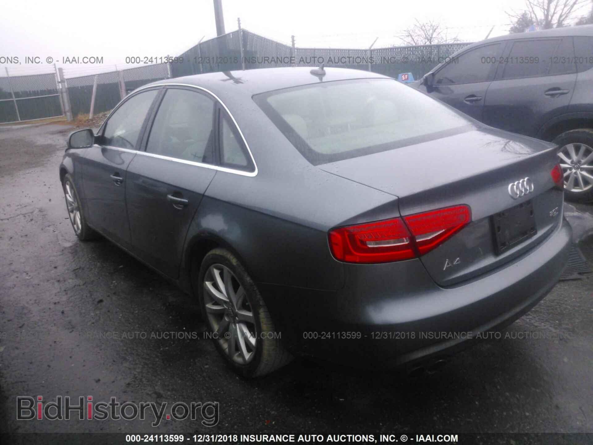 2013 AUDI A4 - VIN: WAUDFAFL2DN028492 - Фото 3
