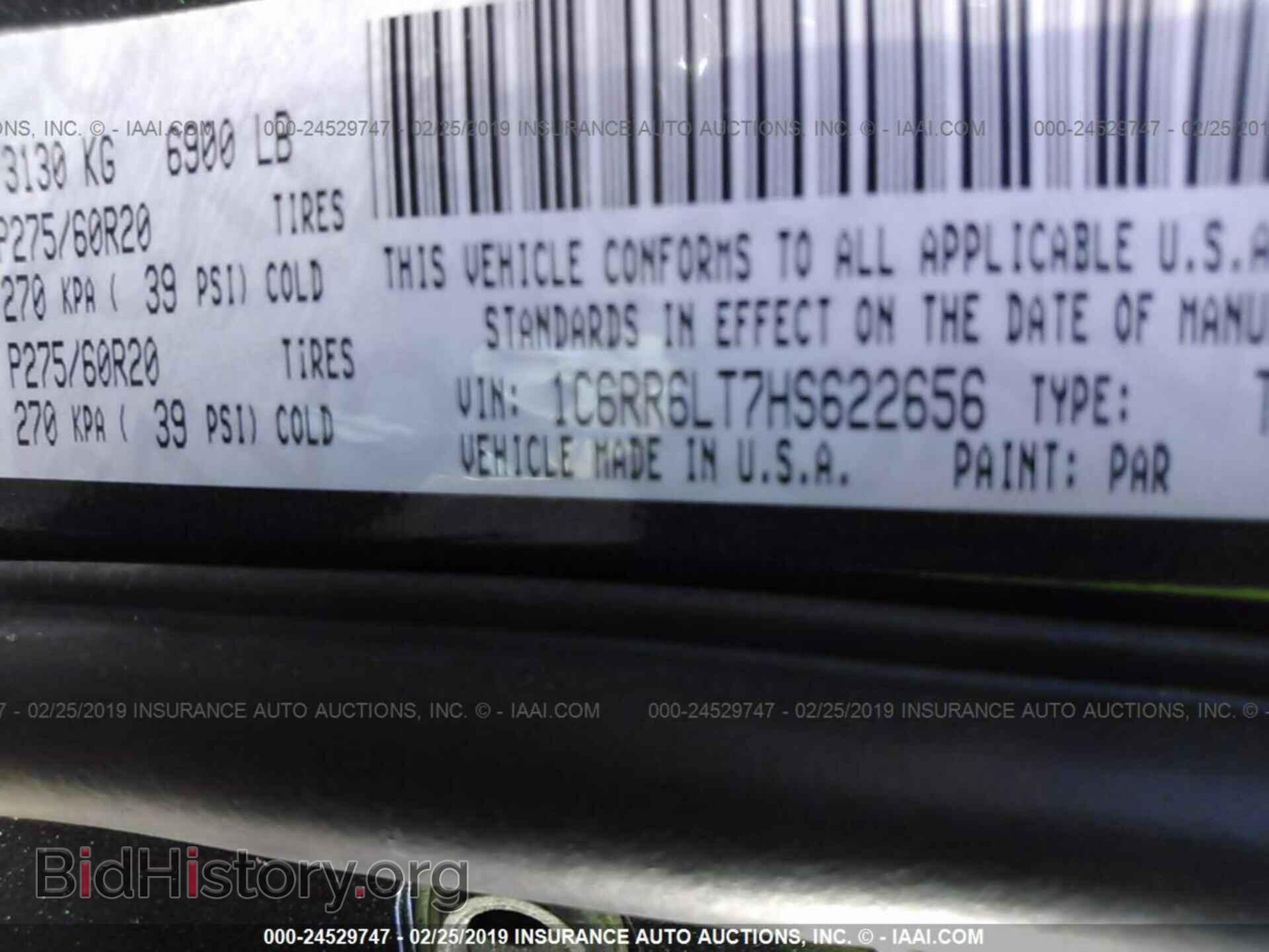 2017 RAM 1500 - VIN: 1C6RR6LT7HS622656 - Photo 9