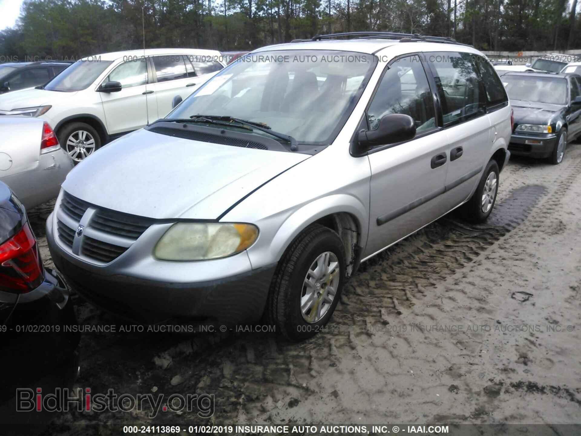 2005 DODGE CARAVAN - VIN: 1D4GP25B75B129321 - Фото 2