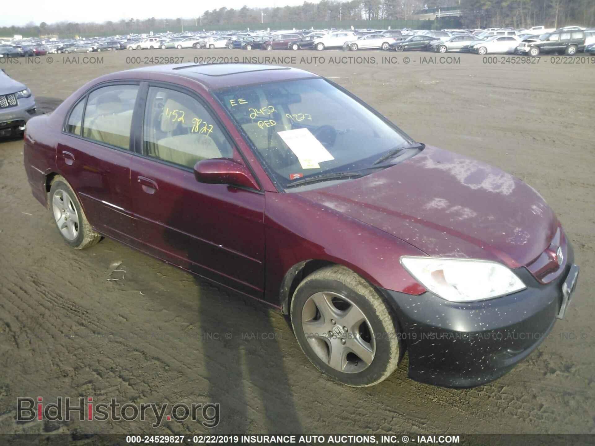Photo 2HGES26865H520491 - HONDA CIVIC 2005