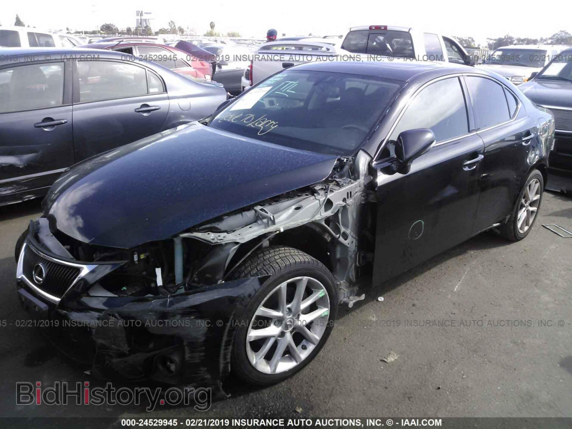 2012 LEXUS IS - VIN: JTHBF5C27C5168824 - Фото 2