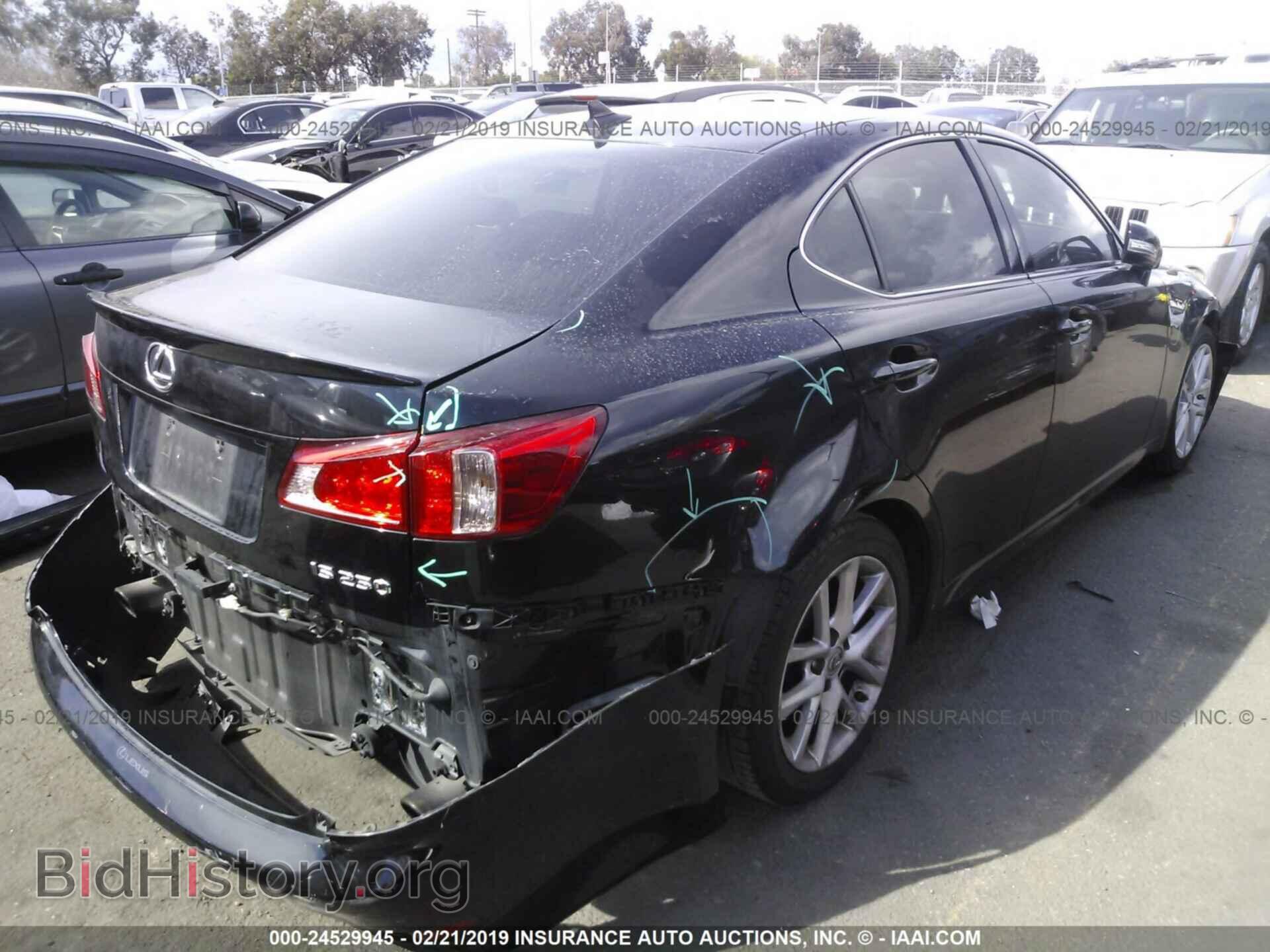 2012 LEXUS IS - VIN: JTHBF5C27C5168824 - Фото 4
