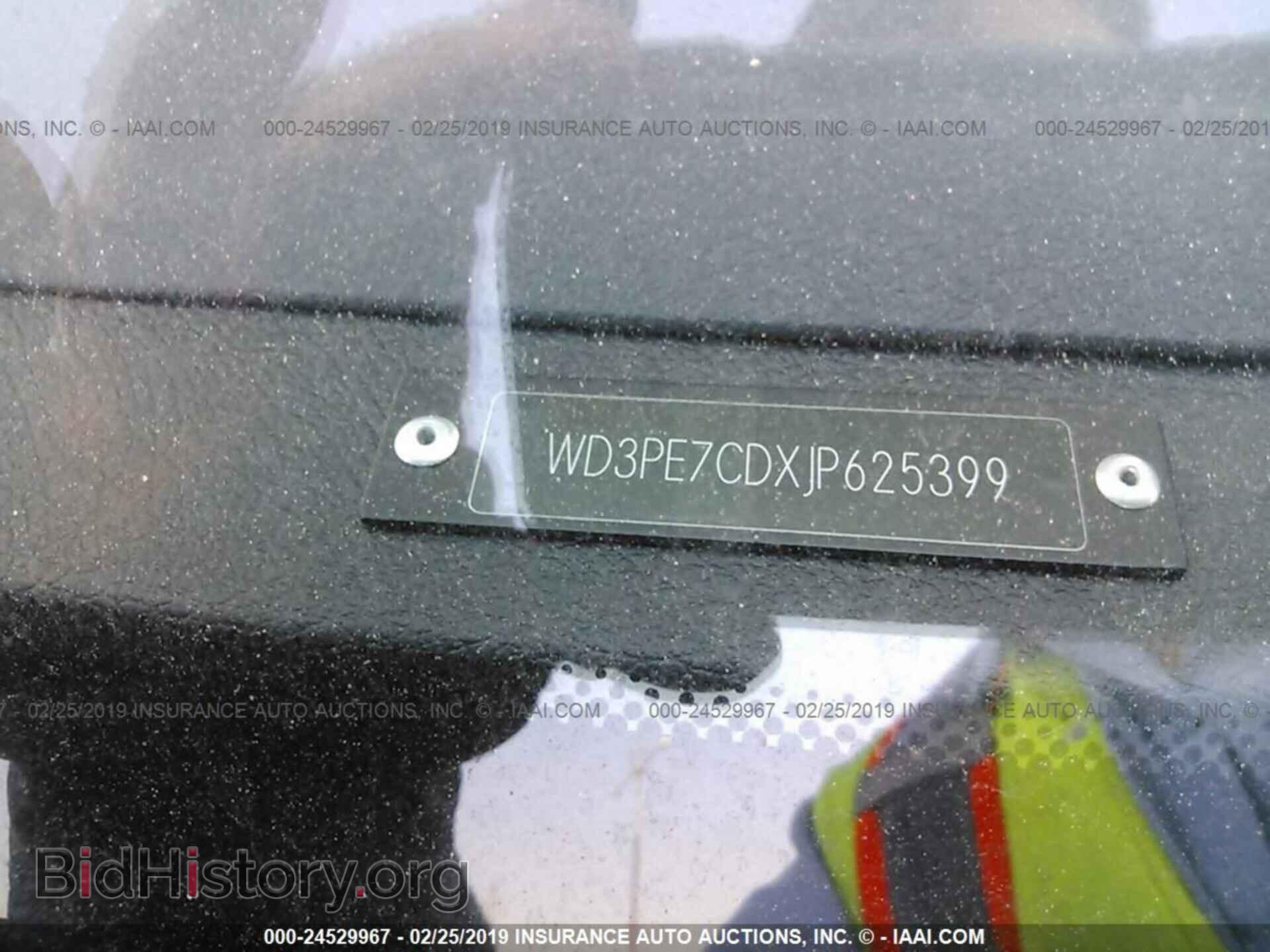 2018 MERCEDES-BENZ SPRINTER - VIN: WD3PE7CDXJP625399 - Фото 9