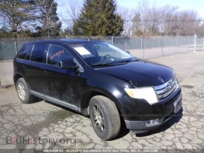 2007 Ford EDGE, черный — VIN 2FMDK48C47BB15948, IAAI