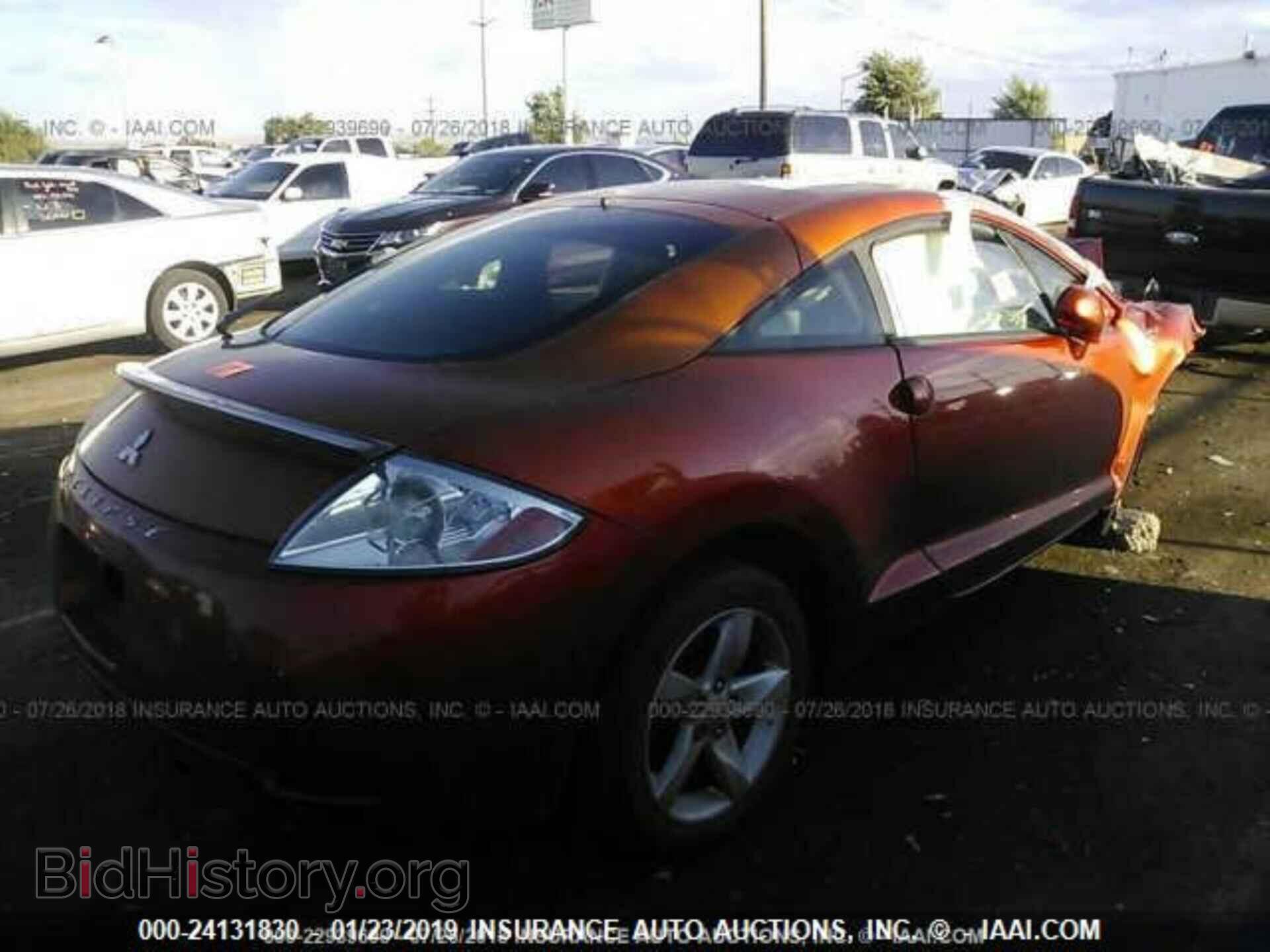 2007 MITSUBISHI ECLIPSE - VIN: 4A3AK24F77E010365 - Photo 4