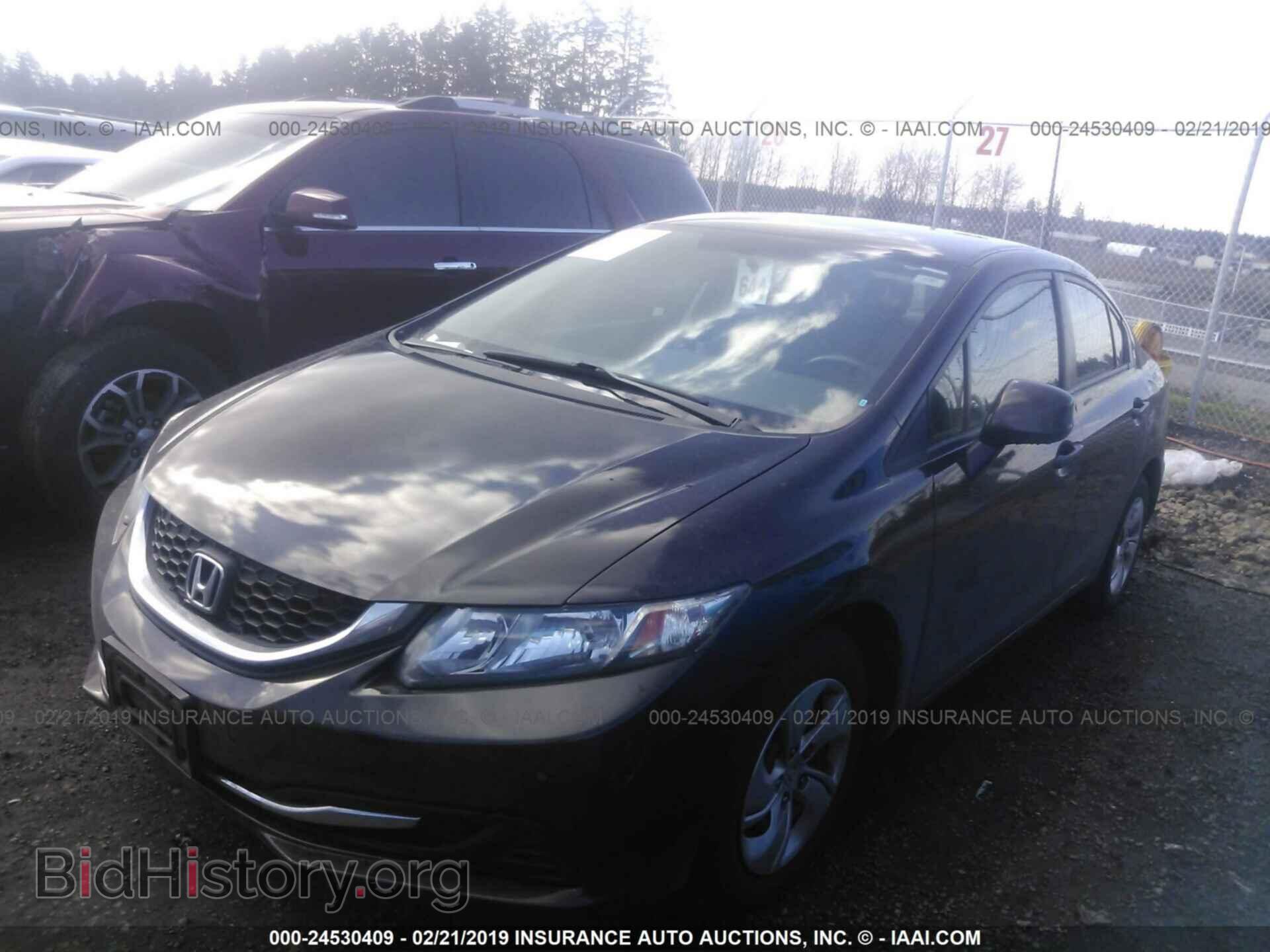 2013 HONDA CIVIC - VIN: 19XFB2F50DE264724 - Фото 2