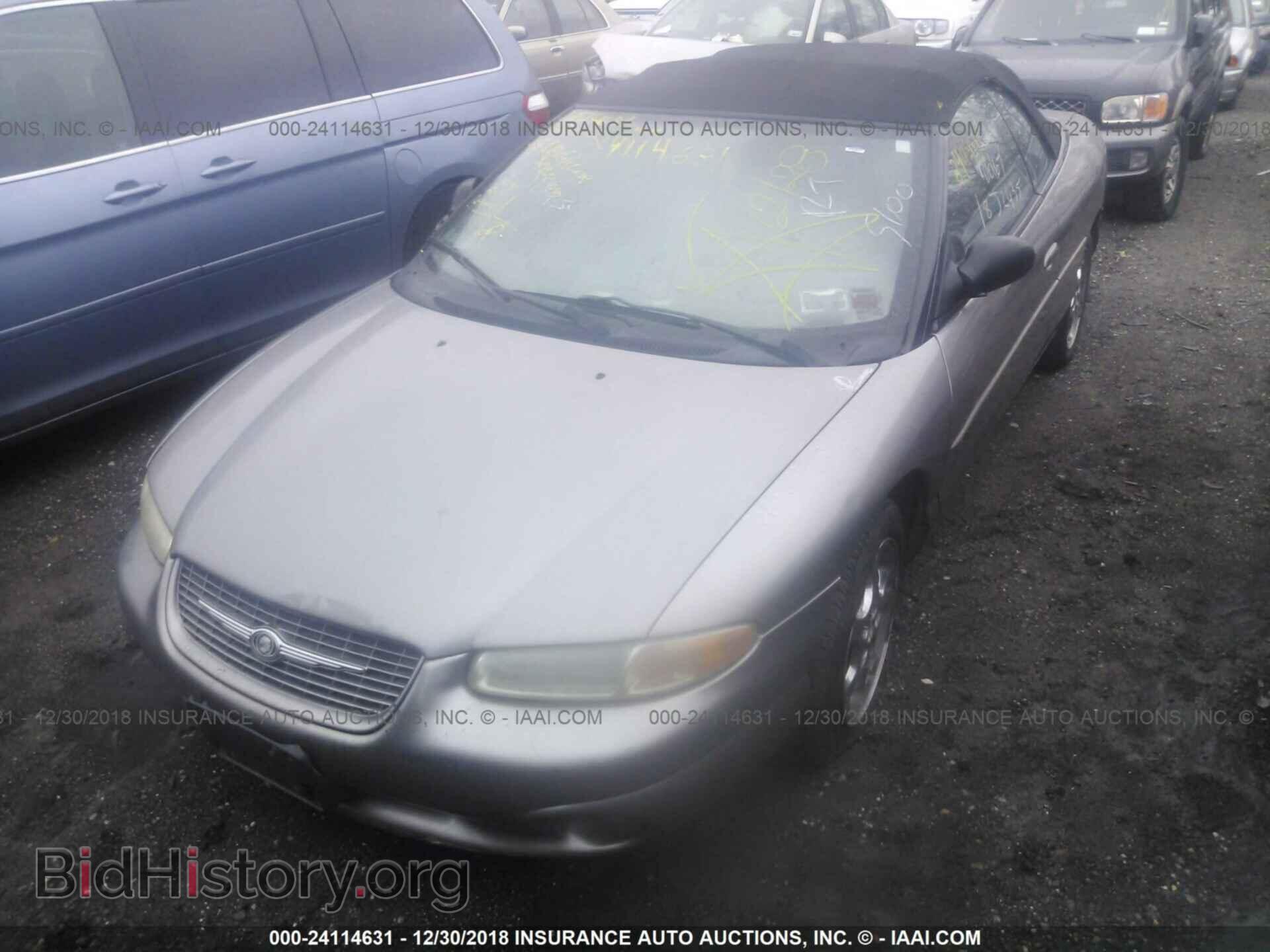 1998 CHRYSLER SEBRING - VIN: 3C3EL55H1WT299670 - Фото 2