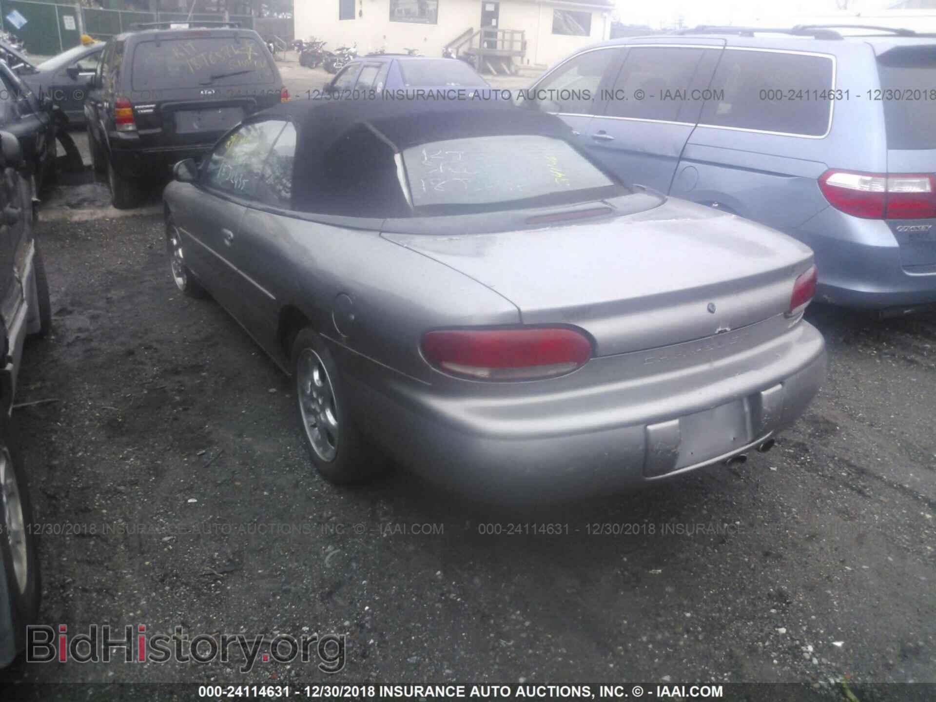 1998 CHRYSLER SEBRING - VIN: 3C3EL55H1WT299670 - Фото 3