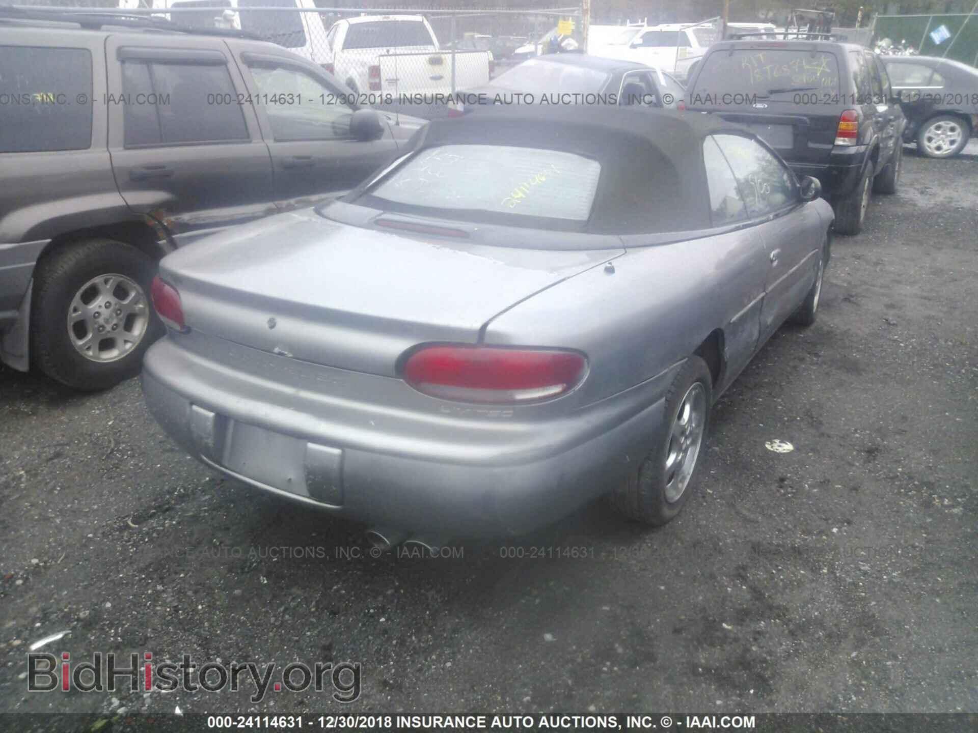 1998 CHRYSLER SEBRING - VIN: 3C3EL55H1WT299670 - Фото 4