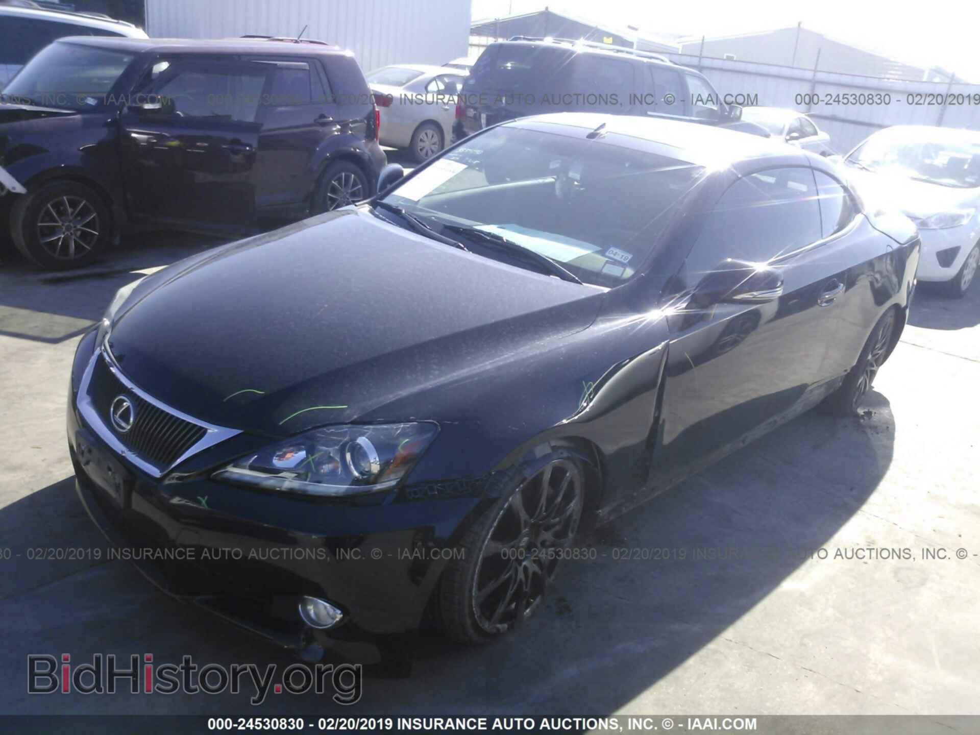 2011 LEXUS IS - VIN: JTHFE2C29B2506274 - Фото 2