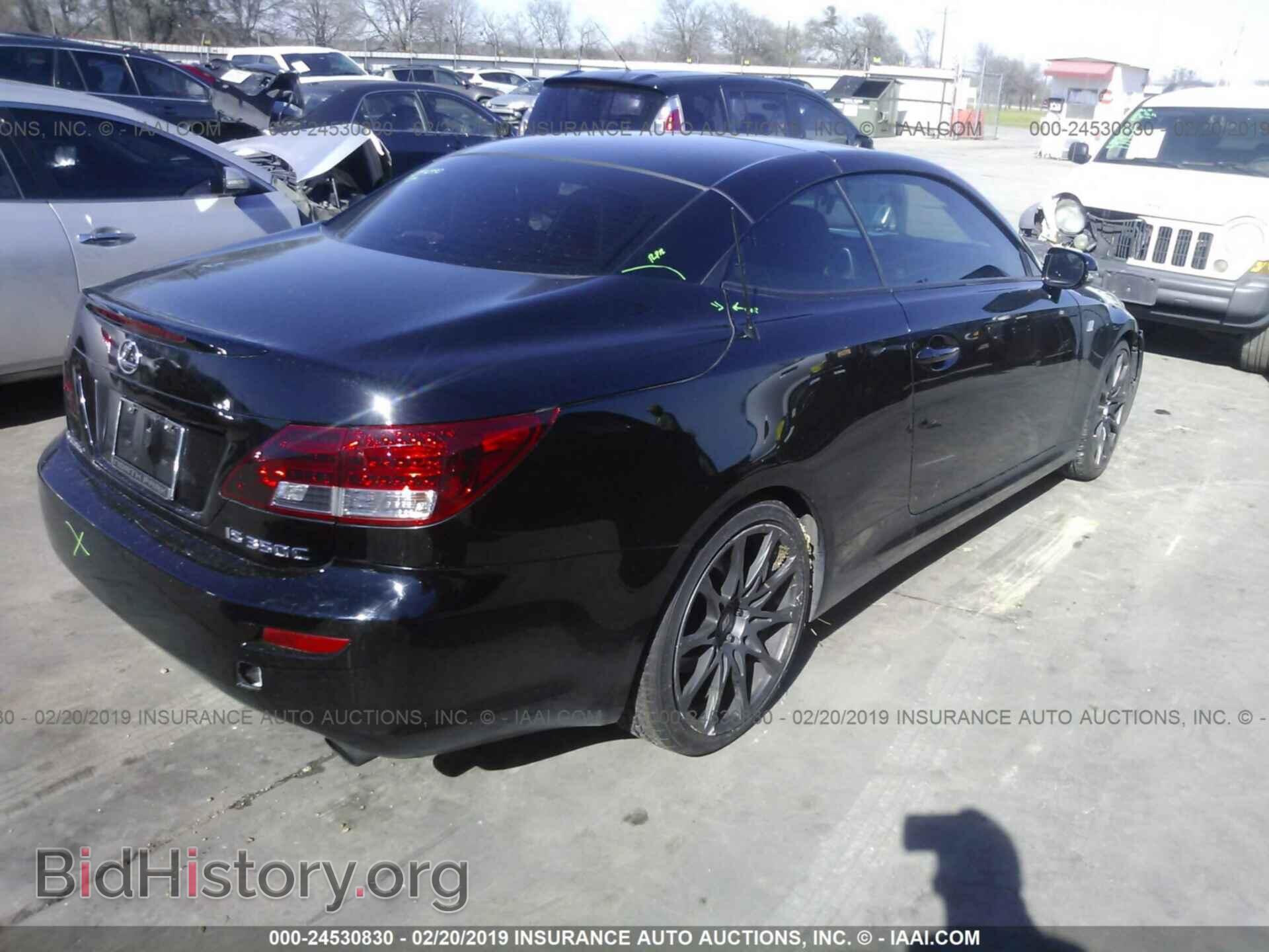 2011 LEXUS IS - VIN: JTHFE2C29B2506274 - Фото 4