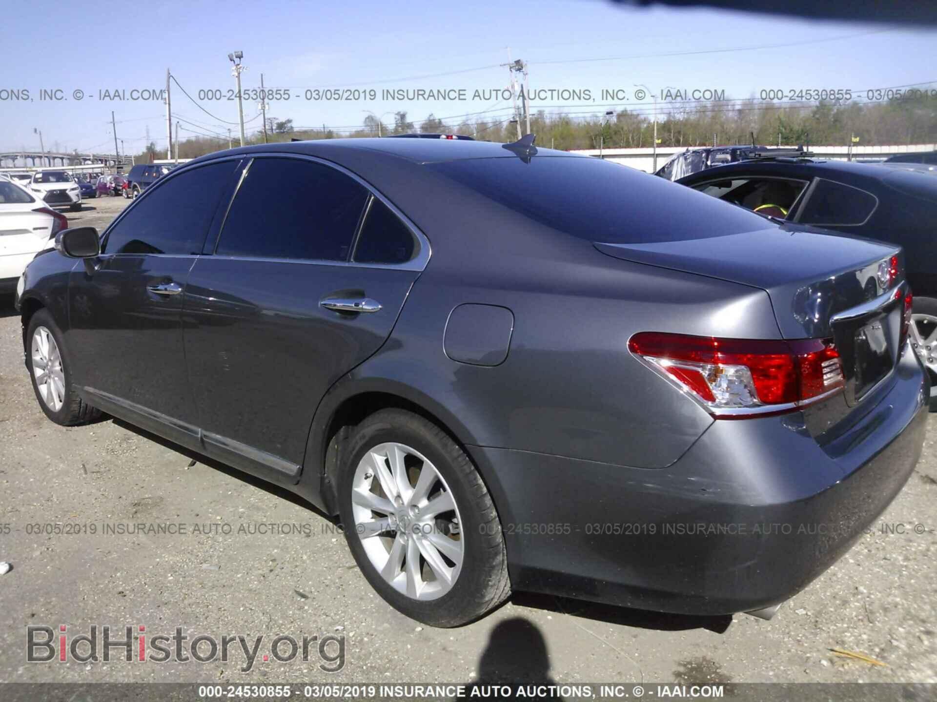 2012 LEXUS ES - VIN: JTHBK1EG9C2501863 - Фото 3