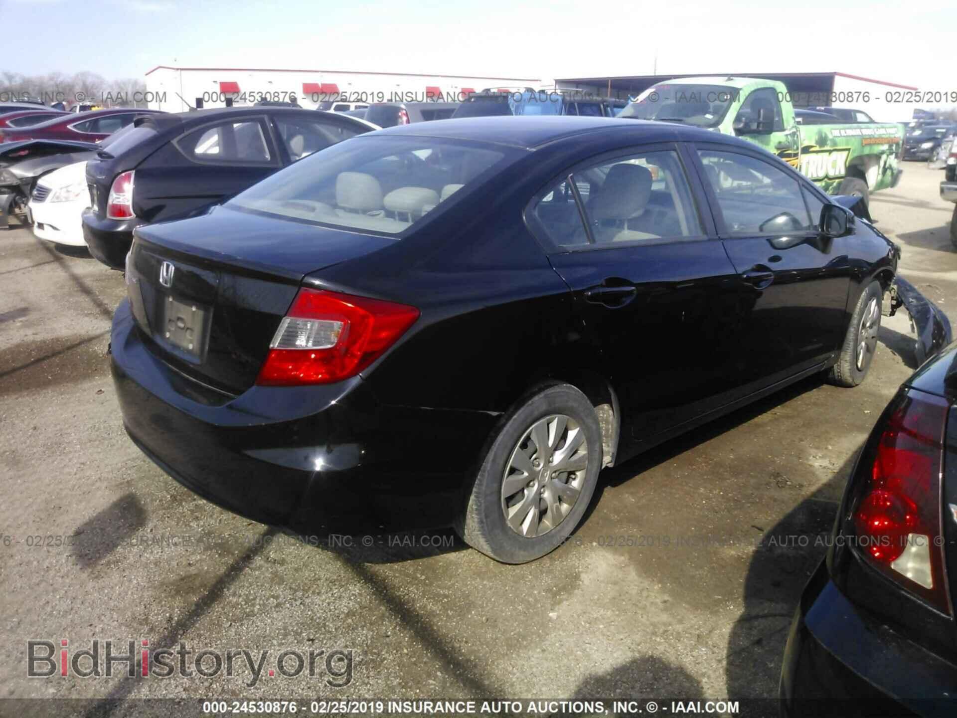 2012 HONDA CIVIC - VIN: 19XFB2F53CE058621 - Photo 4