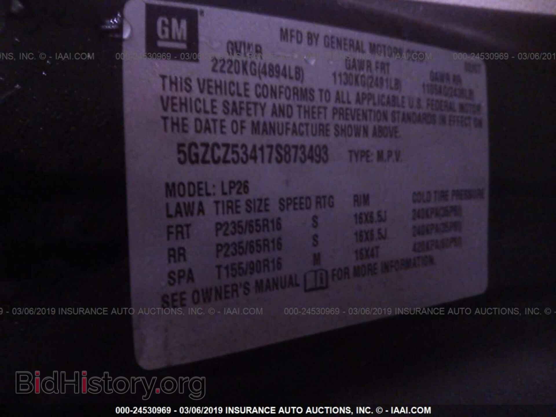 2007 SATURN VUE - VIN: 5GZCZ53417S873493 - Фото 9