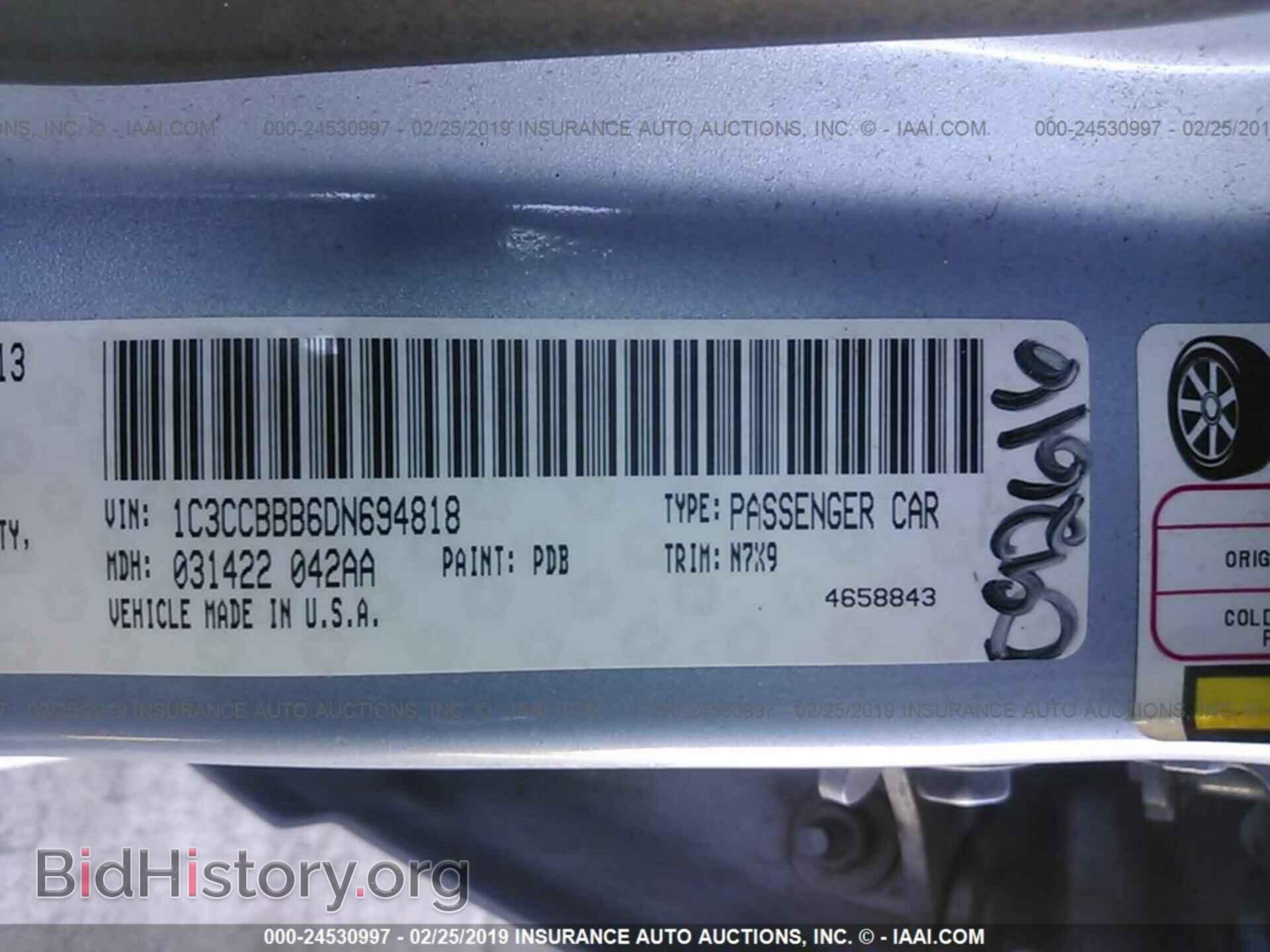 2013 CHRYSLER 200 - VIN: 1C3CCBBB6DN694818 - Photo 9