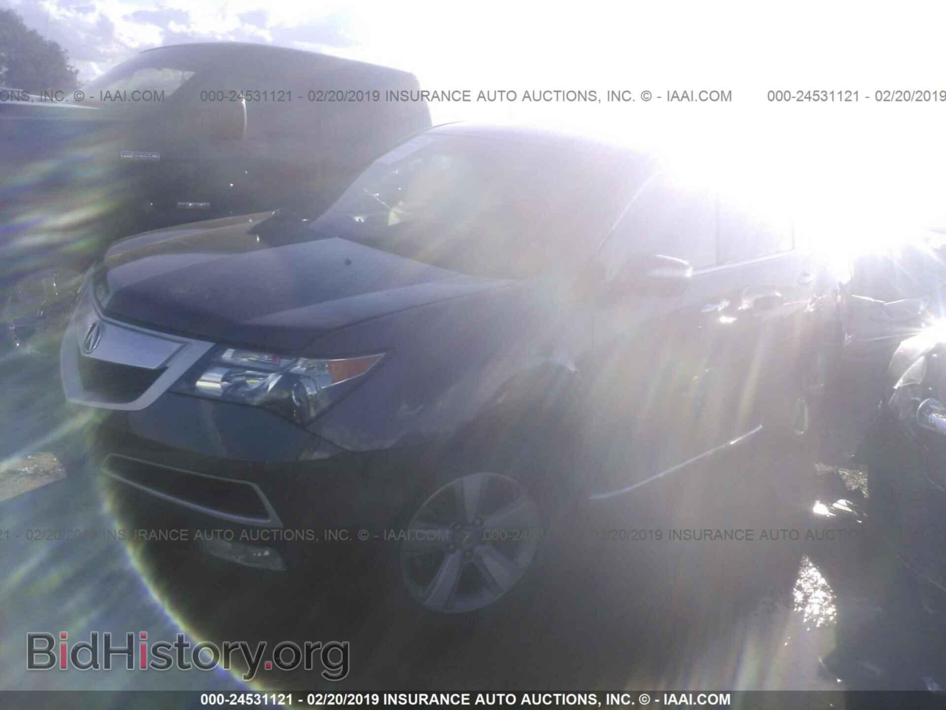 2012 ACURA MDX - VIN: 2HNYD2H31CH520221 - Фото 2