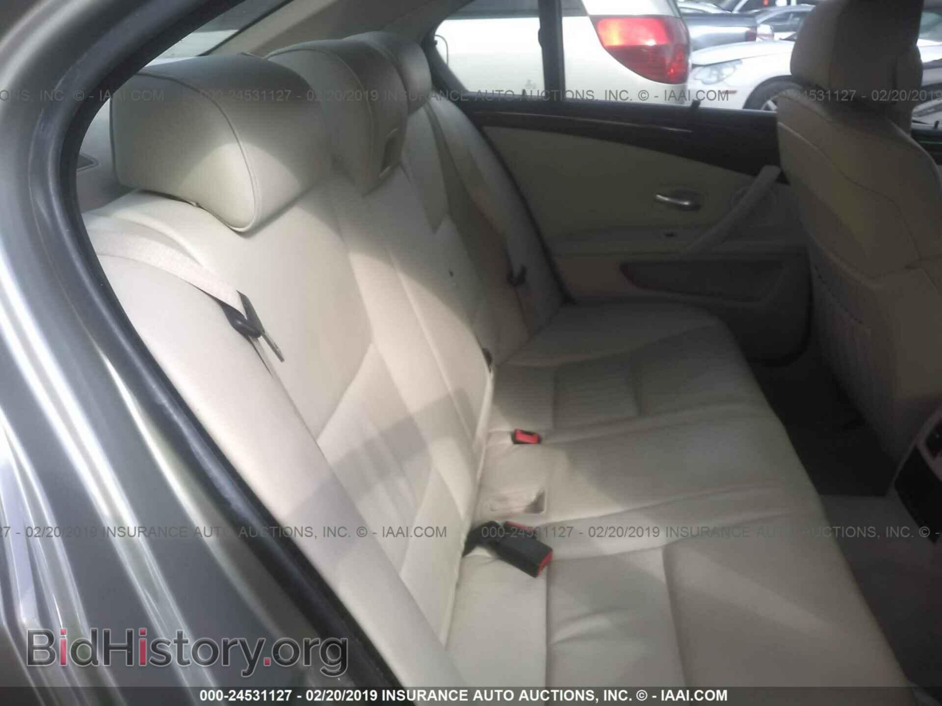 2008 BMW 528 - VIN: WBANU53528CT06431 - Фото 8