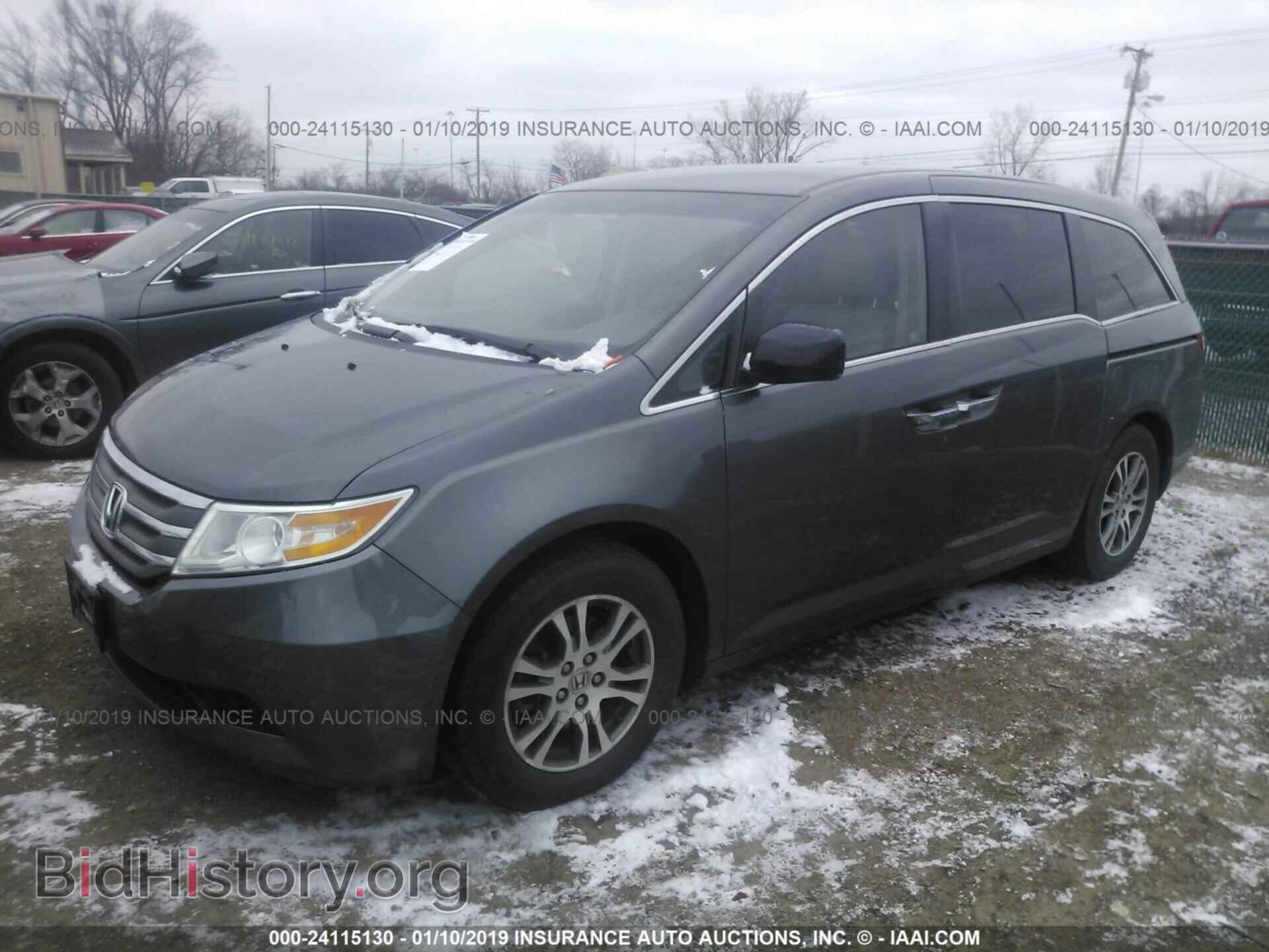 2011 HONDA ODYSSEY - VIN: 5FNRL5H47BB060705 - Фото 2