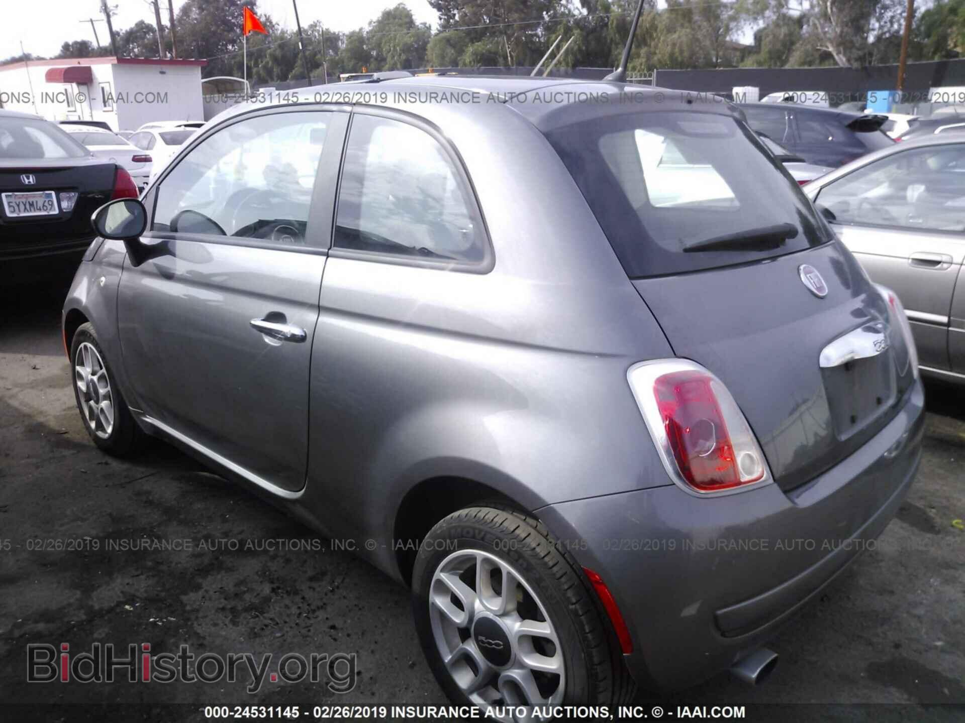 2012 FIAT 500 - VIN: 3C3CFFAR3CT304043 - Фото 3