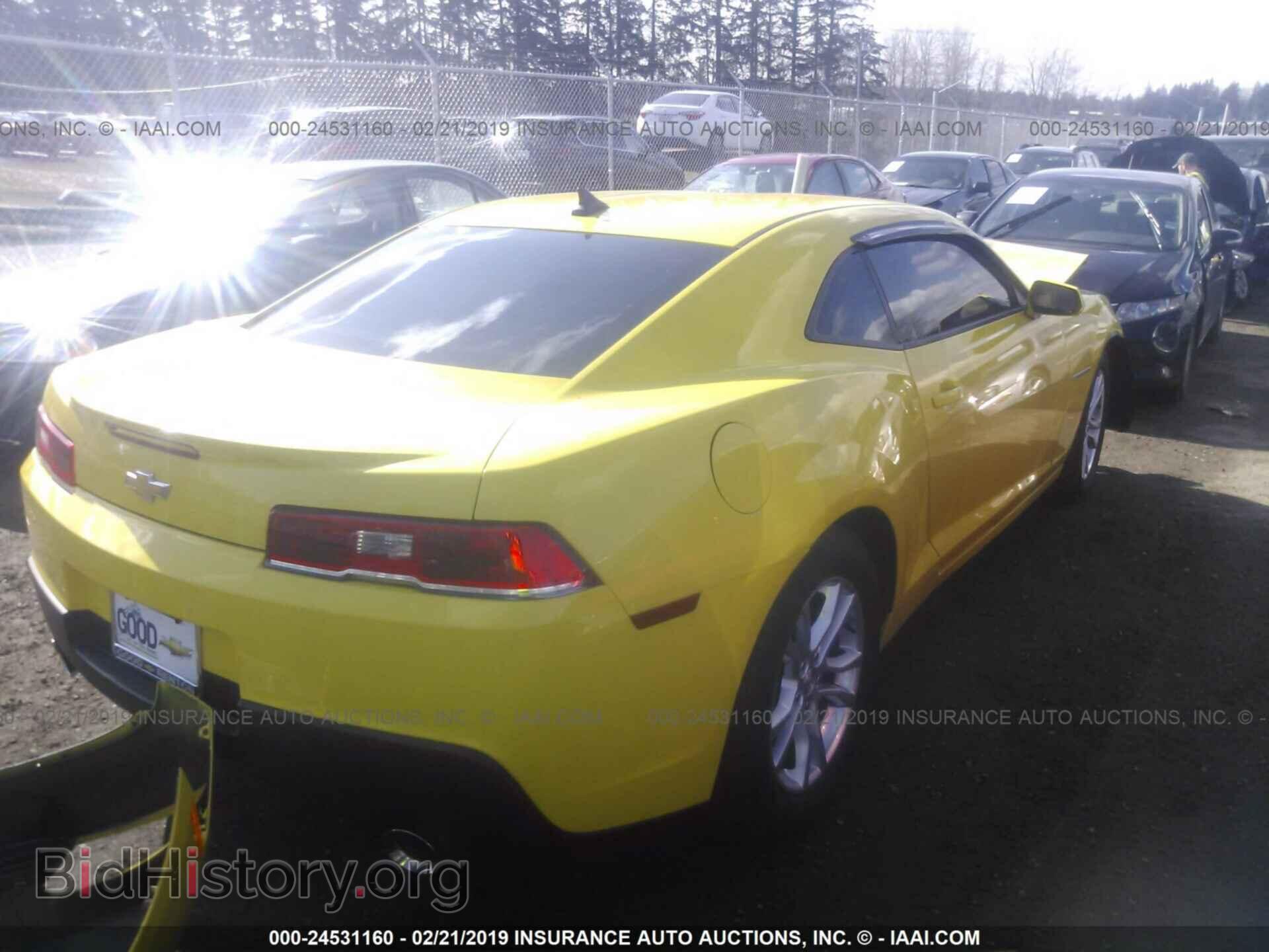 2014 CHEVROLET CAMARO - VIN: 2G1FA1E32E9314819 - Фото 4