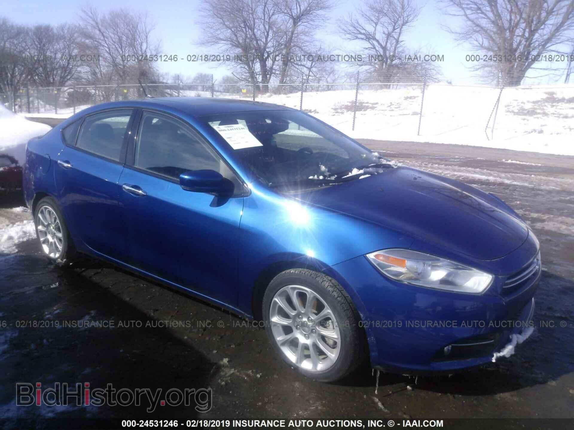 Photo 1C3CDFCH9DD312844 - DODGE DART 2013