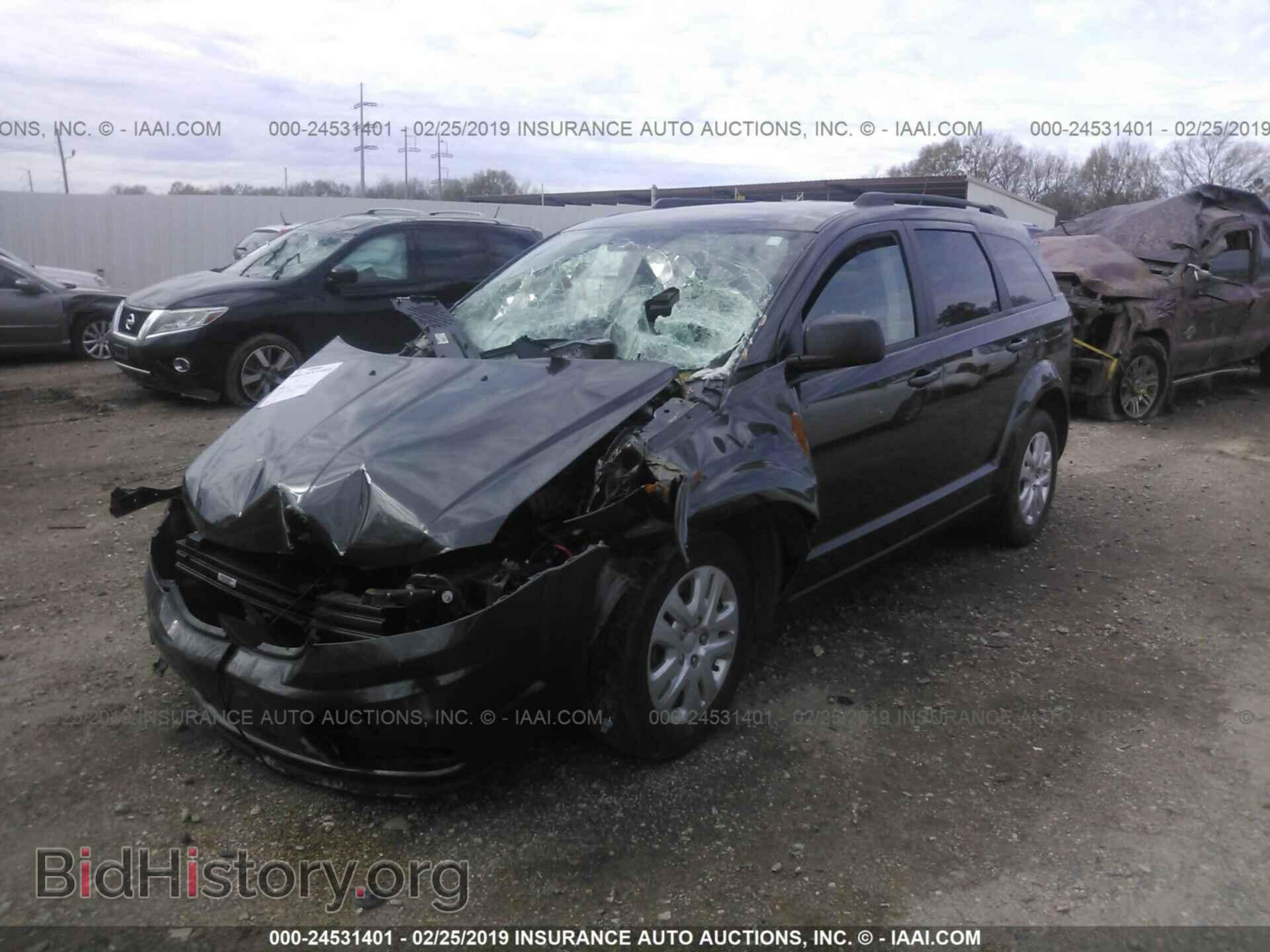 2017 DODGE JOURNEY - VIN: 3C4PDCAB9HT604617 - Фото 2
