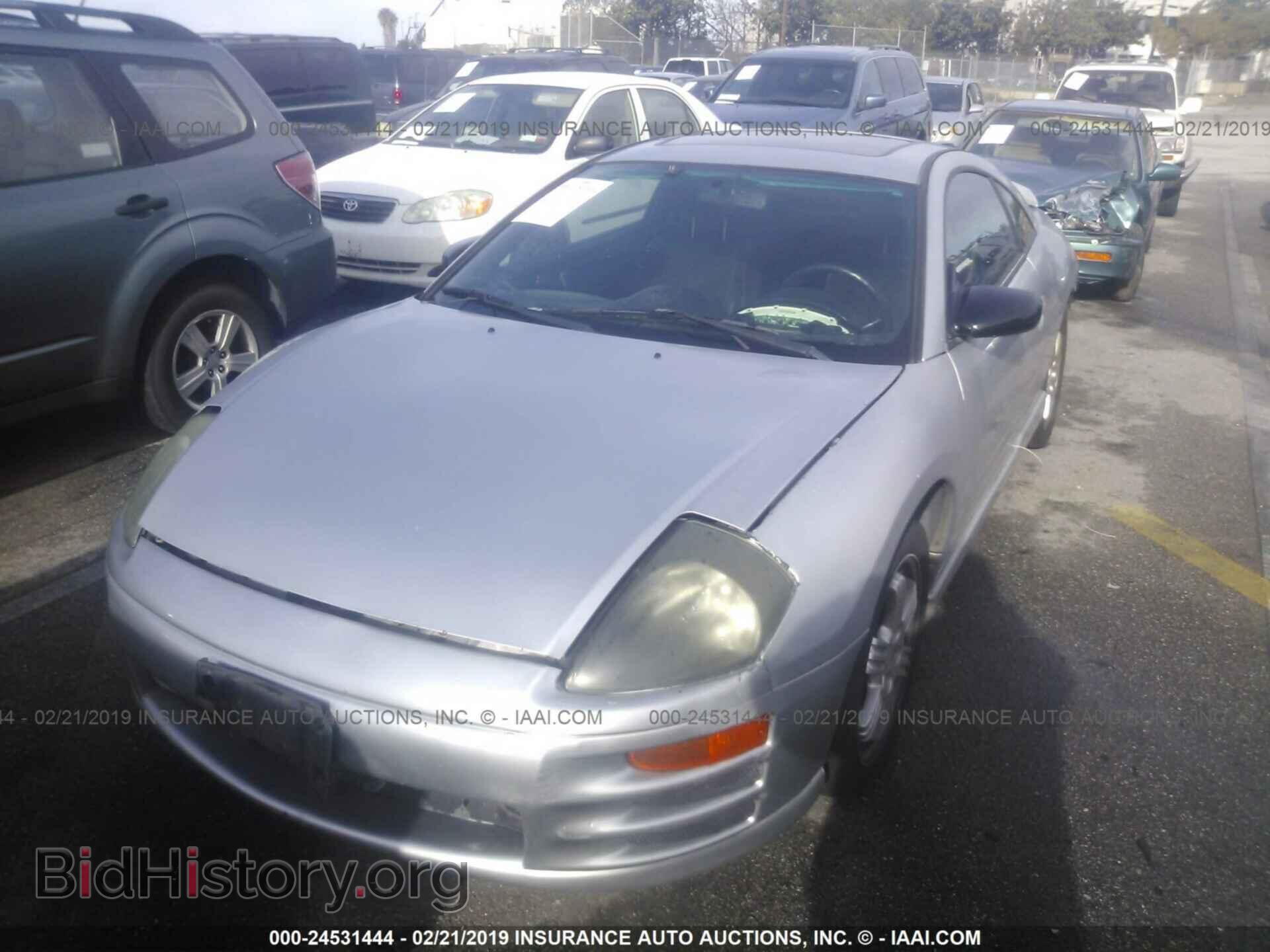2000 MITSUBISHI ECLIPSE - VIN: 4A3AC84L7YE064952 - Фото 2