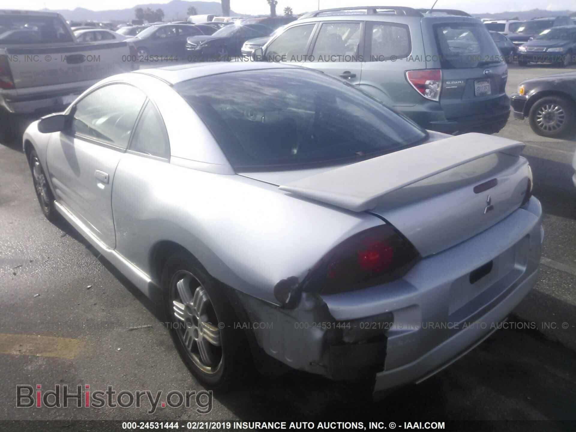2000 MITSUBISHI ECLIPSE - VIN: 4A3AC84L7YE064952 - Фото 3