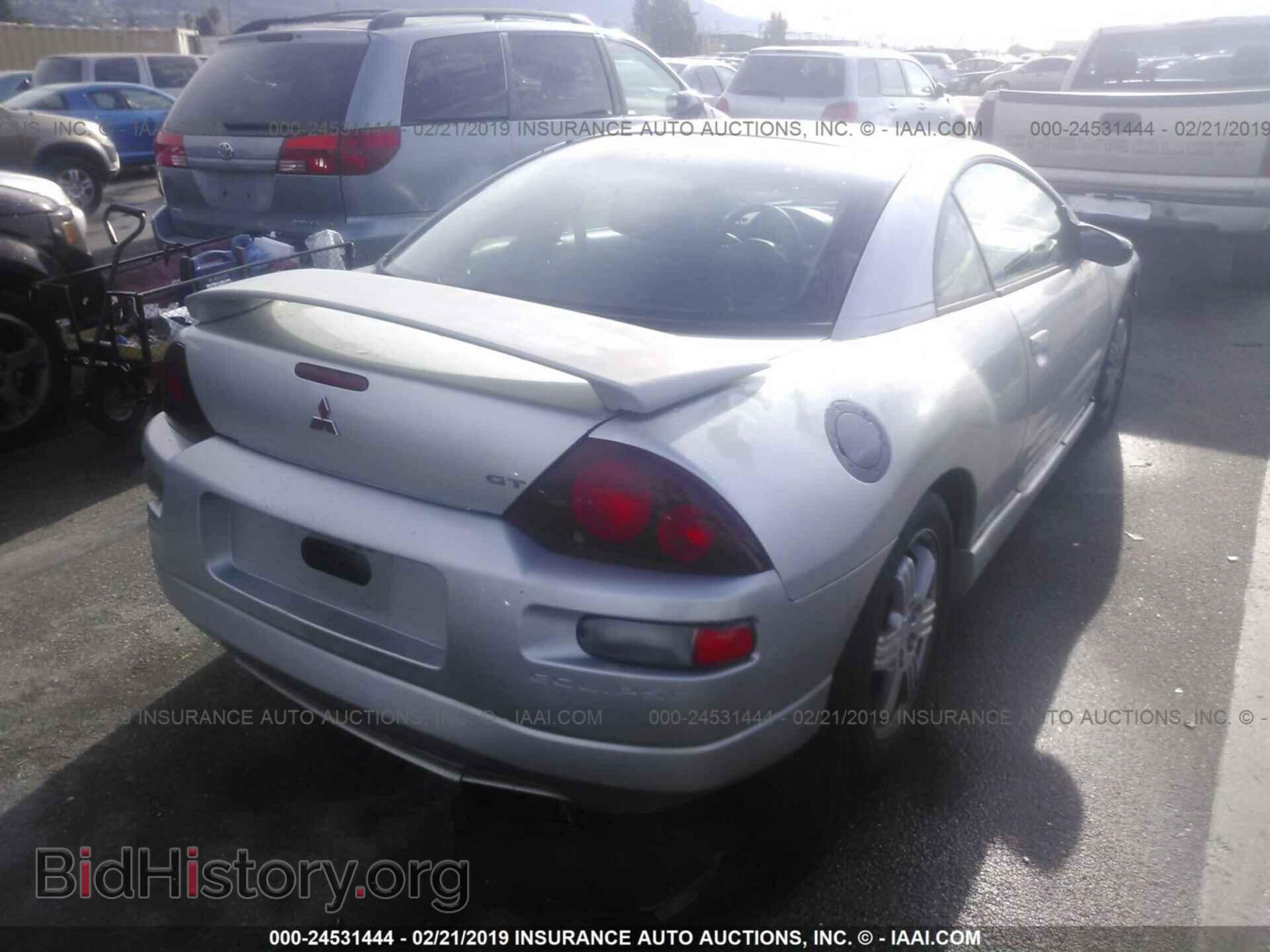 2000 MITSUBISHI ECLIPSE - VIN: 4A3AC84L7YE064952 - Фото 4