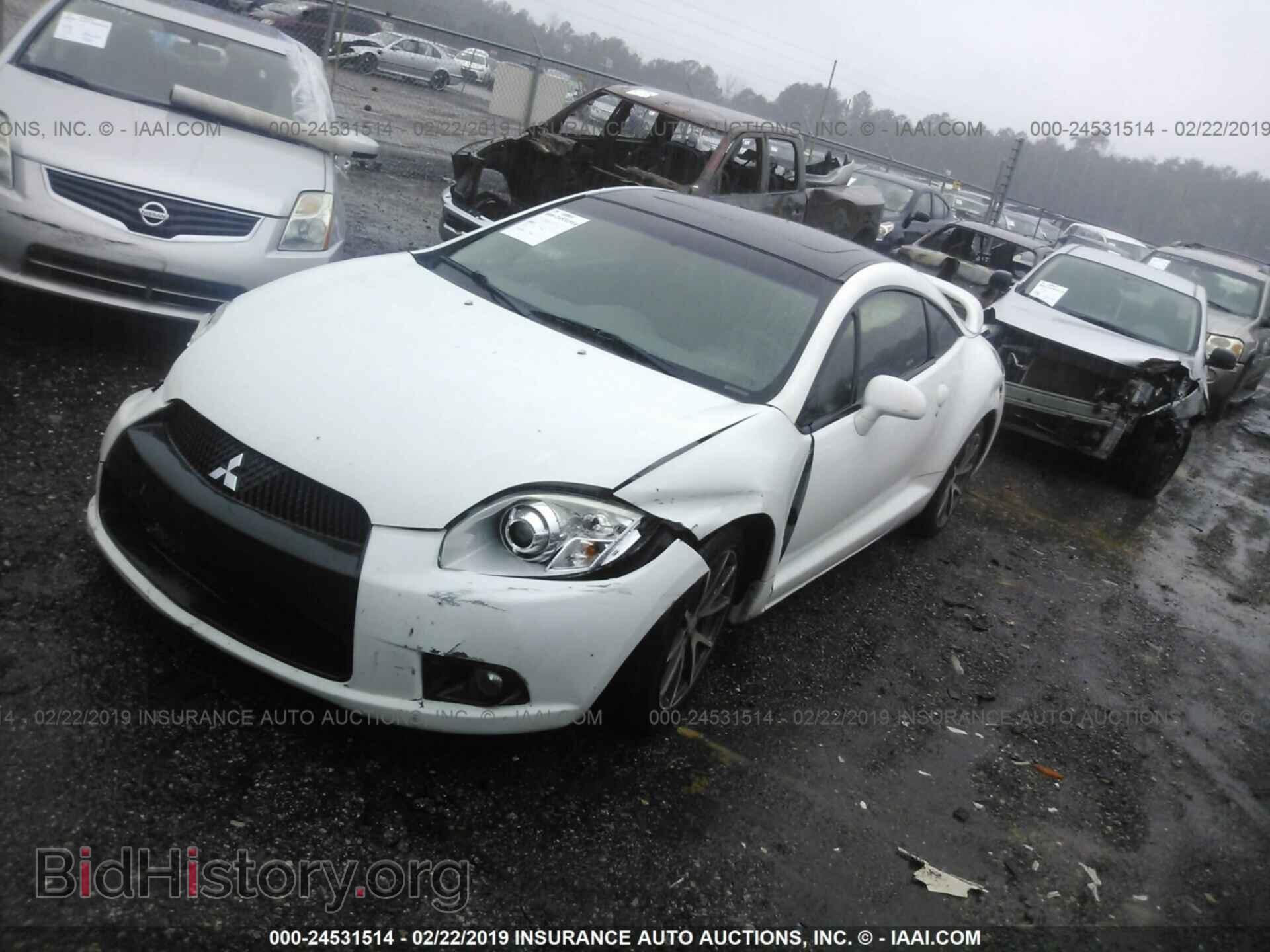2011 MITSUBISHI ECLIPSE - VIN: 4A31K5DF1BE001560 - Photo 2