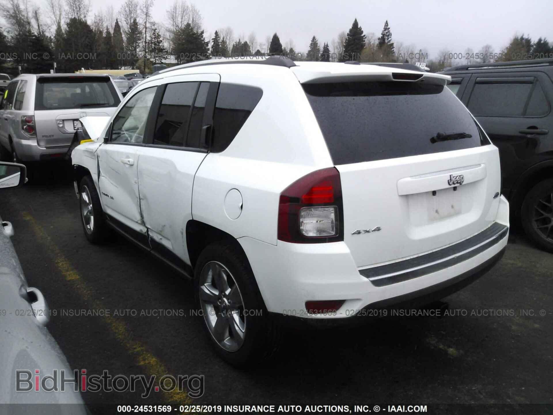 2015 JEEP COMPASS - VIN: 1C4NJDEB0FD333532 - Фото 3