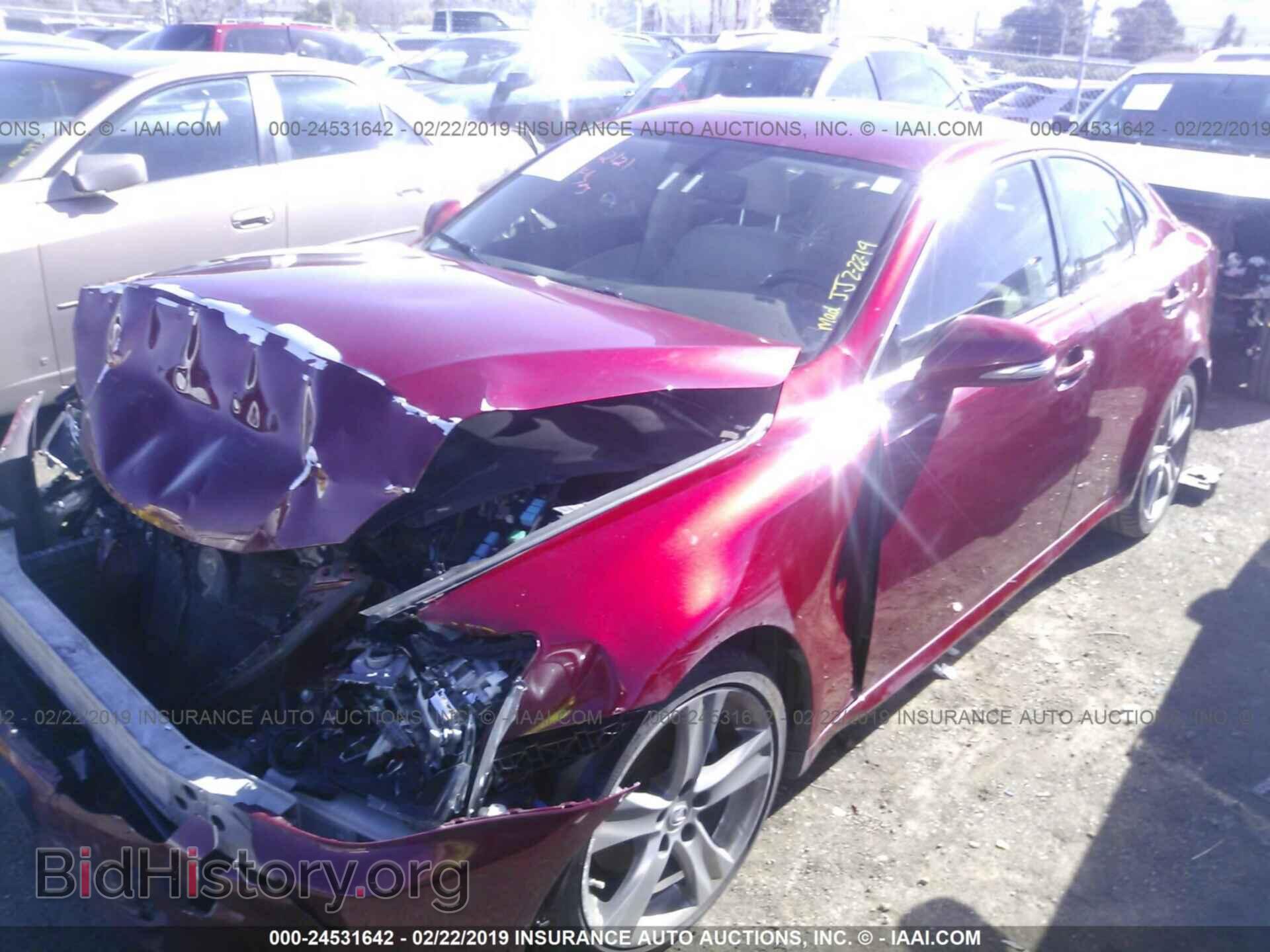 2012 LEXUS IS - VIN: JTHBF5C28C5172932 - Photo 2